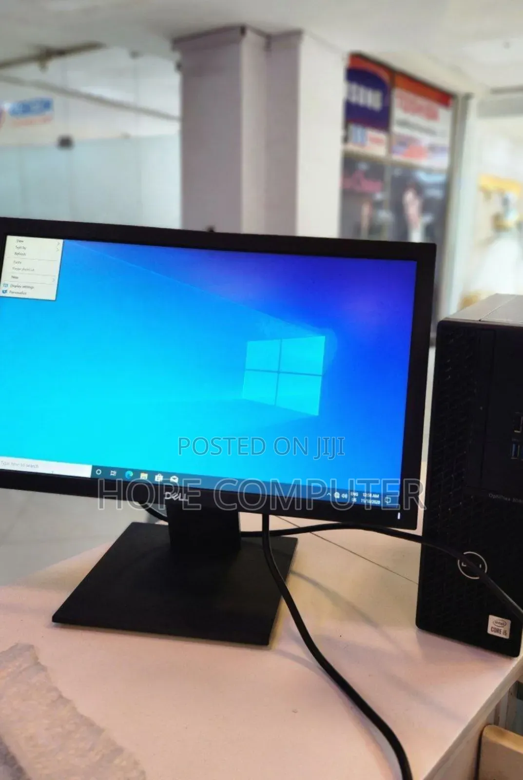 New Desktop Computer Dell OptiPlex 3080 8GB Intel Core I5 SSD 1T