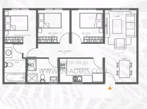 3bedroom Apartment ,Ovid Real Estate, Akaky Kaliti For Sale