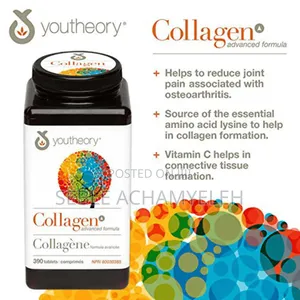 Photo - Youtheory Collagen Plus Biotin,390 Tablets