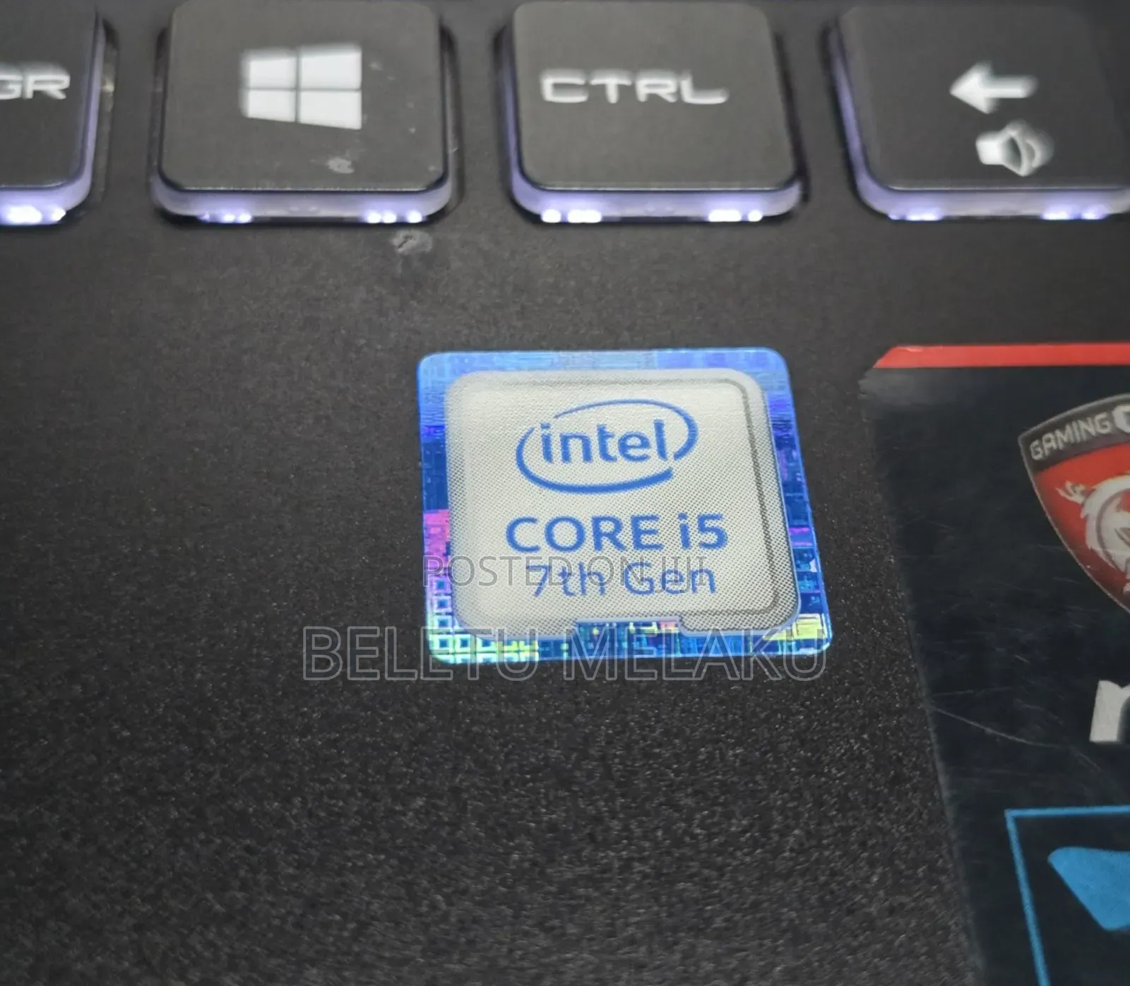 New Laptop MSI 8GB Intel Core I5 HDD 1T