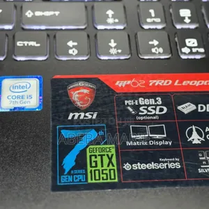 New Laptop MSI GP75 Leopard 8GB Intel Core I5 HDD 1T