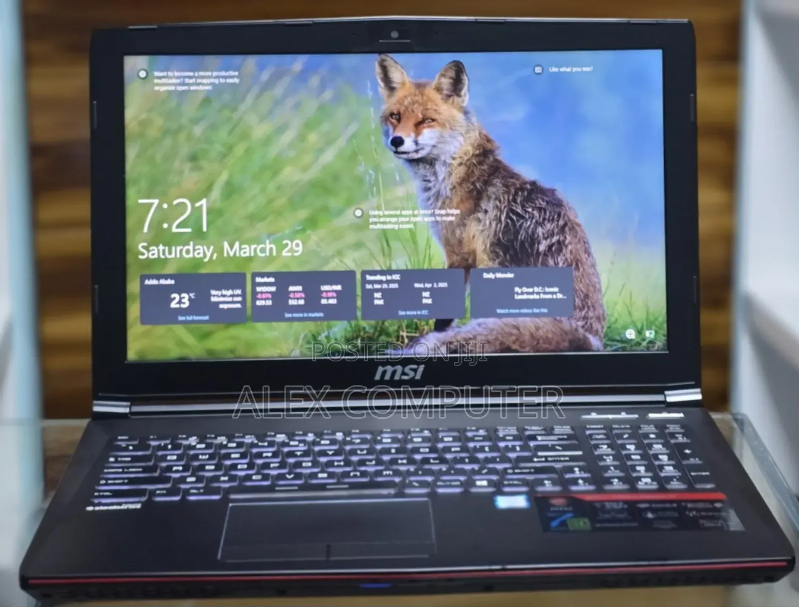 New Laptop MSI Pulse GL66 8GB Intel Core I5 HDD 1T