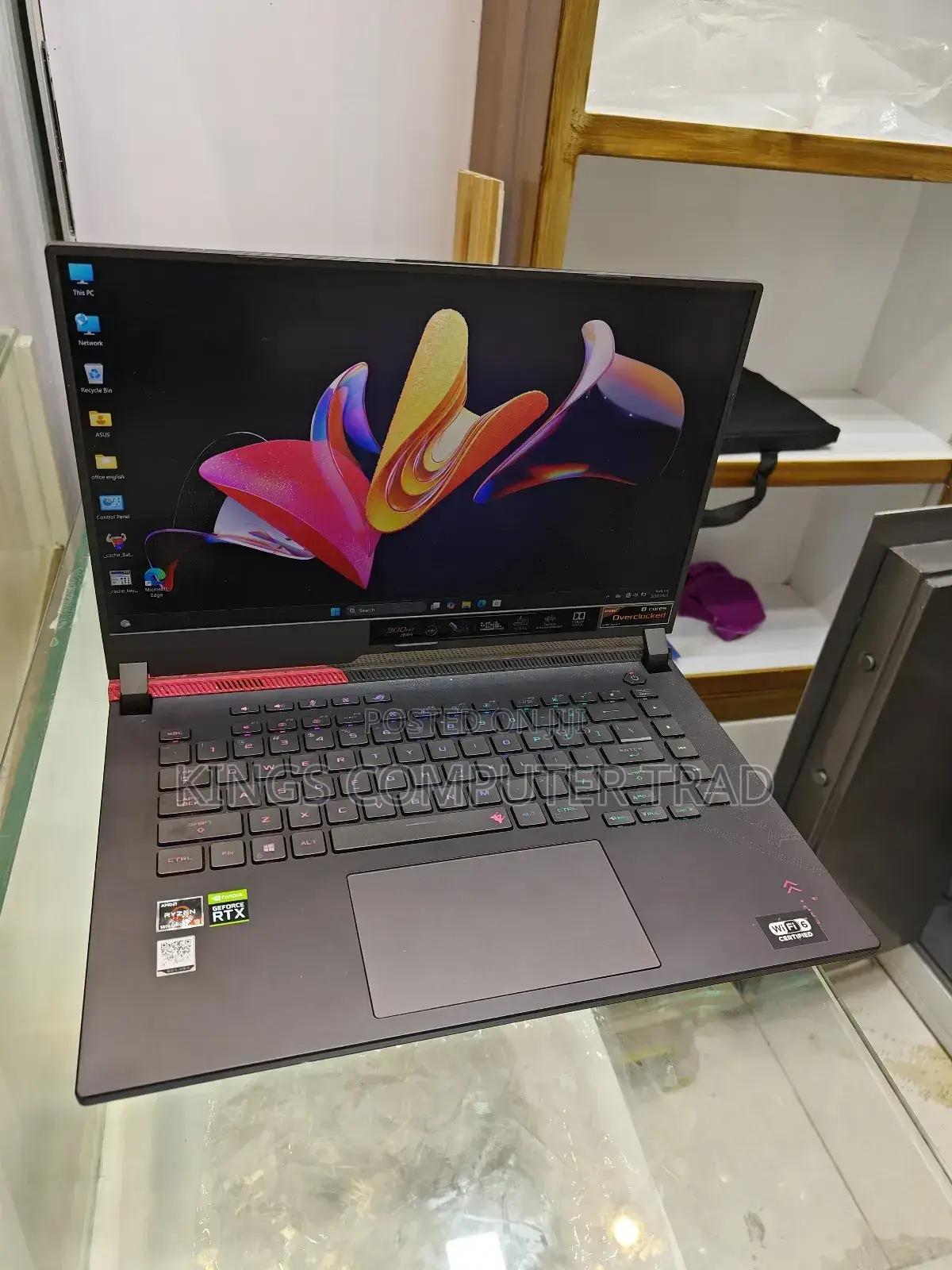 New Laptop Asus ROG Strix G15 32GB AMD Ryzen 7 SSD 1T