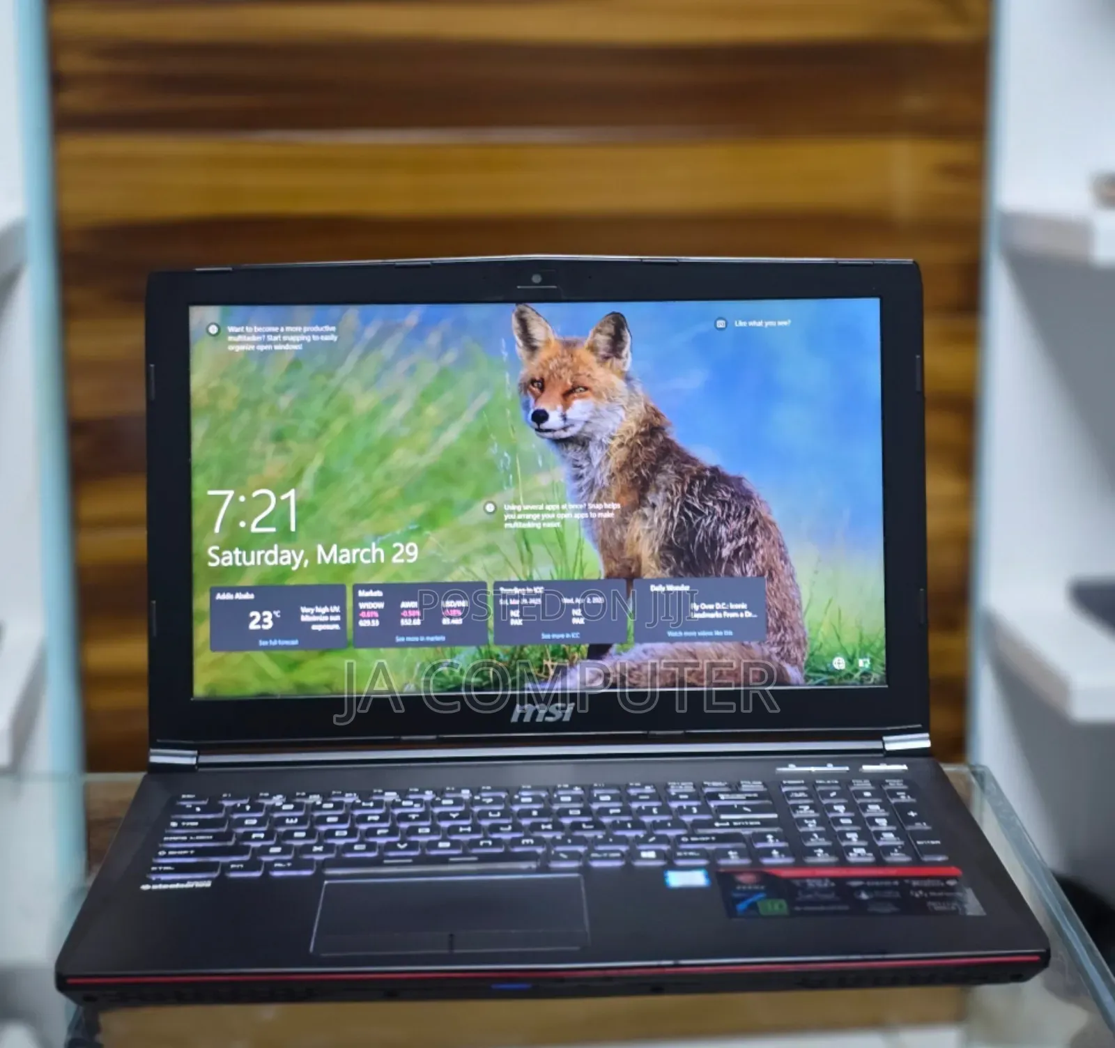 New Laptop MSI GF63 8GB Intel Core I5 HDD 1T