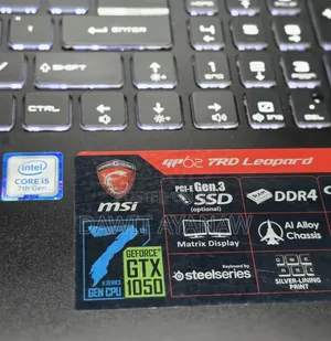 New Laptop MSI 8GB Intel Core I5 HDD 1T