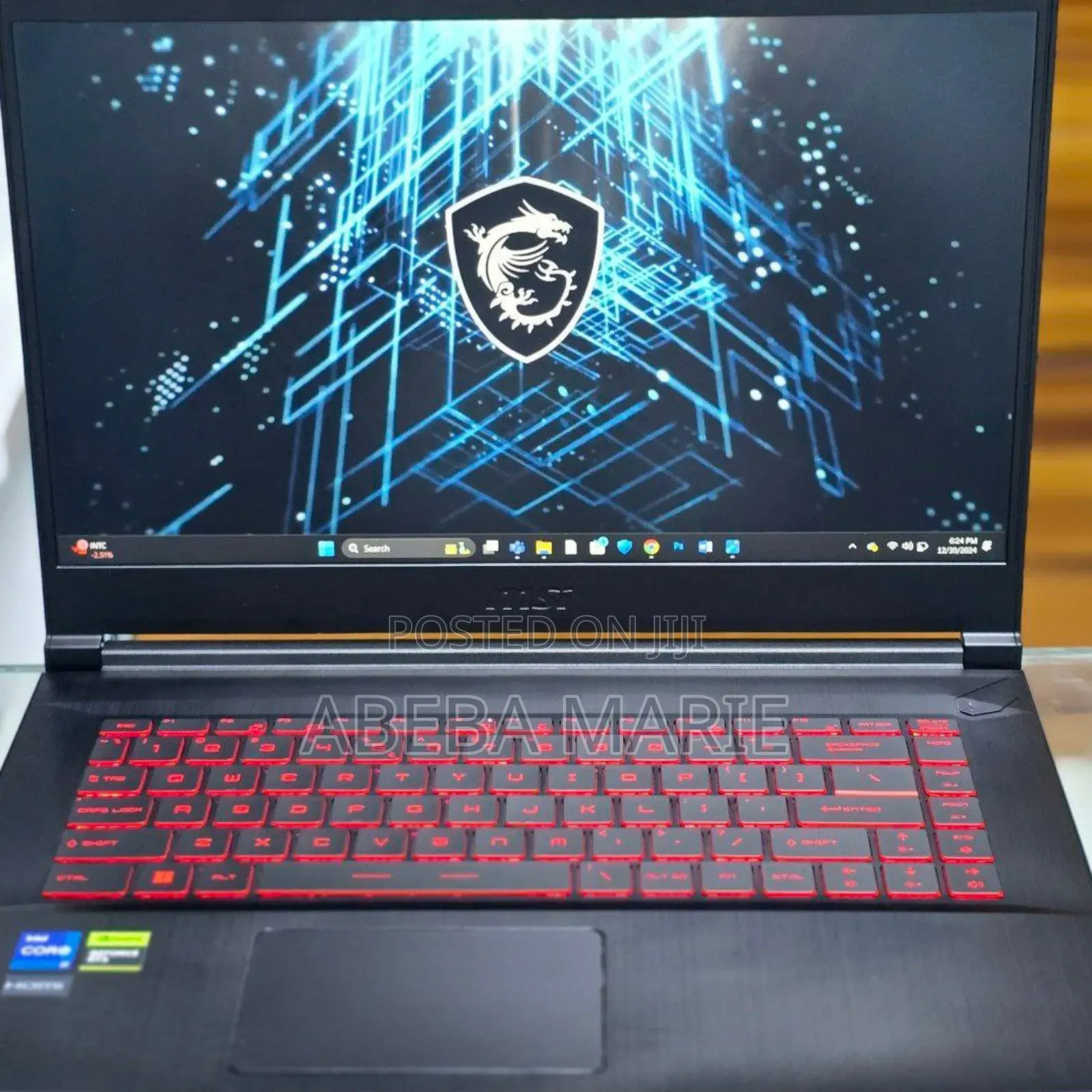 New Laptop MSI GF63 16GB Intel Core I7 SSD 1T