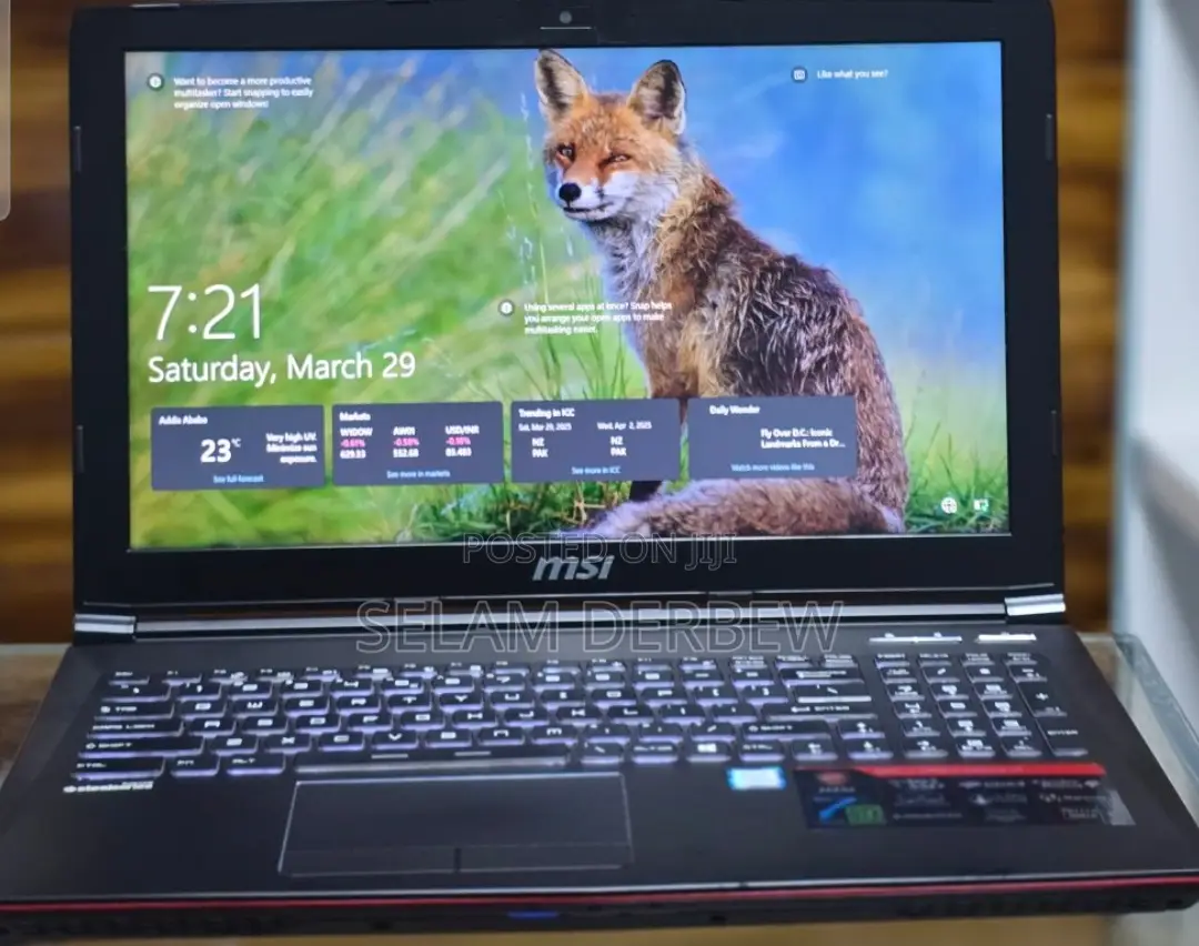 New Laptop MSI CR430 8GB Intel Core I5 HDD 1T