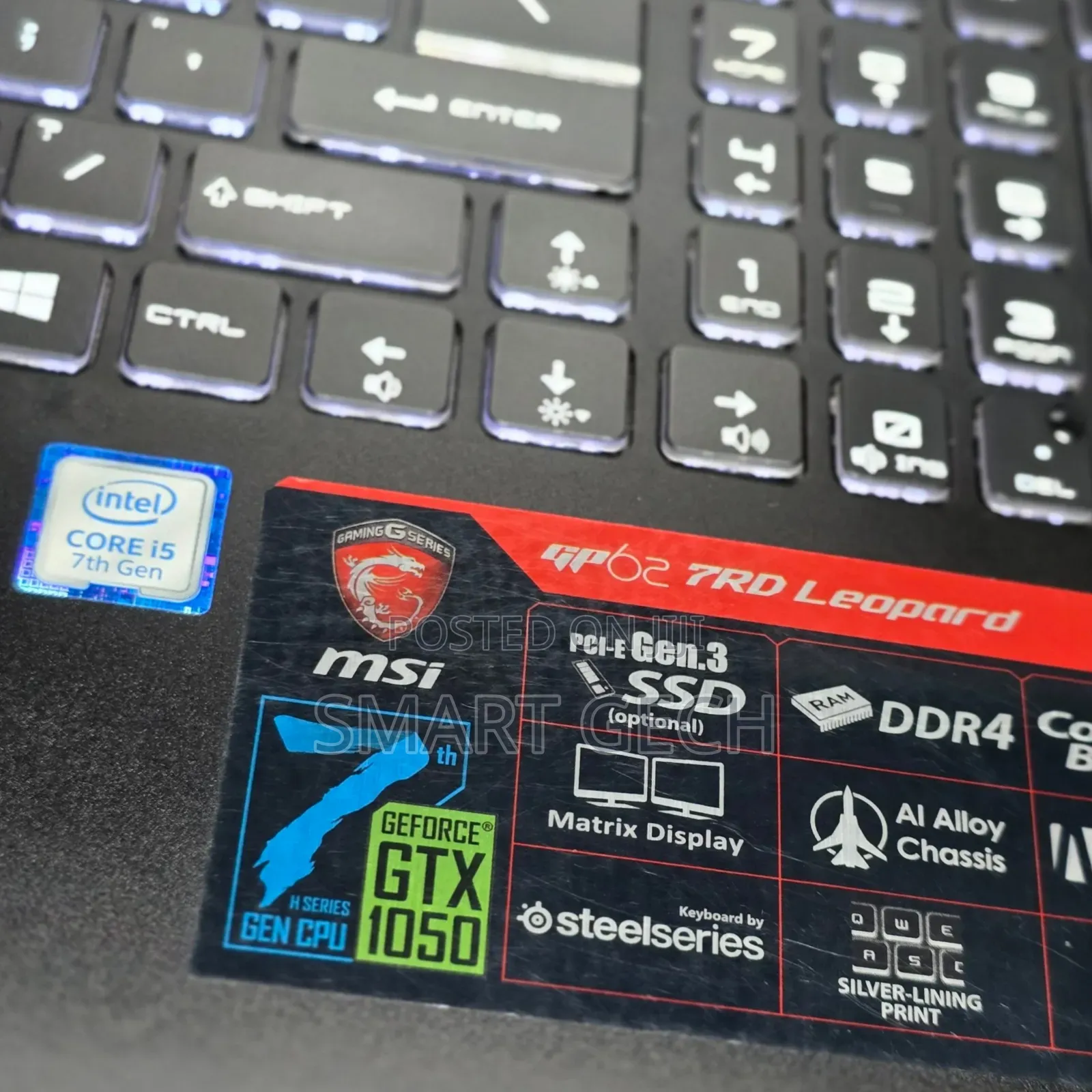 Laptop MSI 8GB Intel Core I5 SSD 1T
