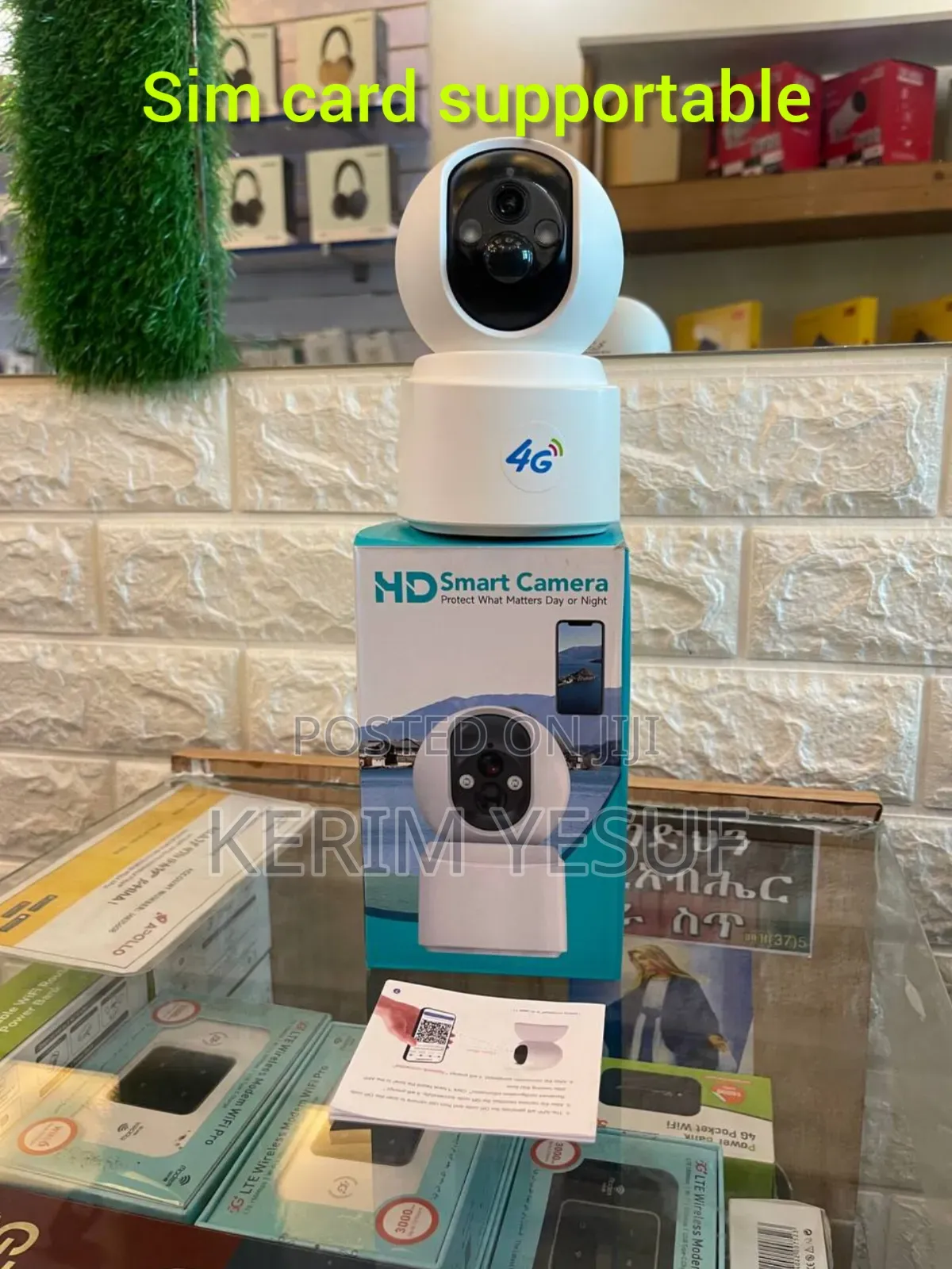 Sim Card Supportable Security Camera