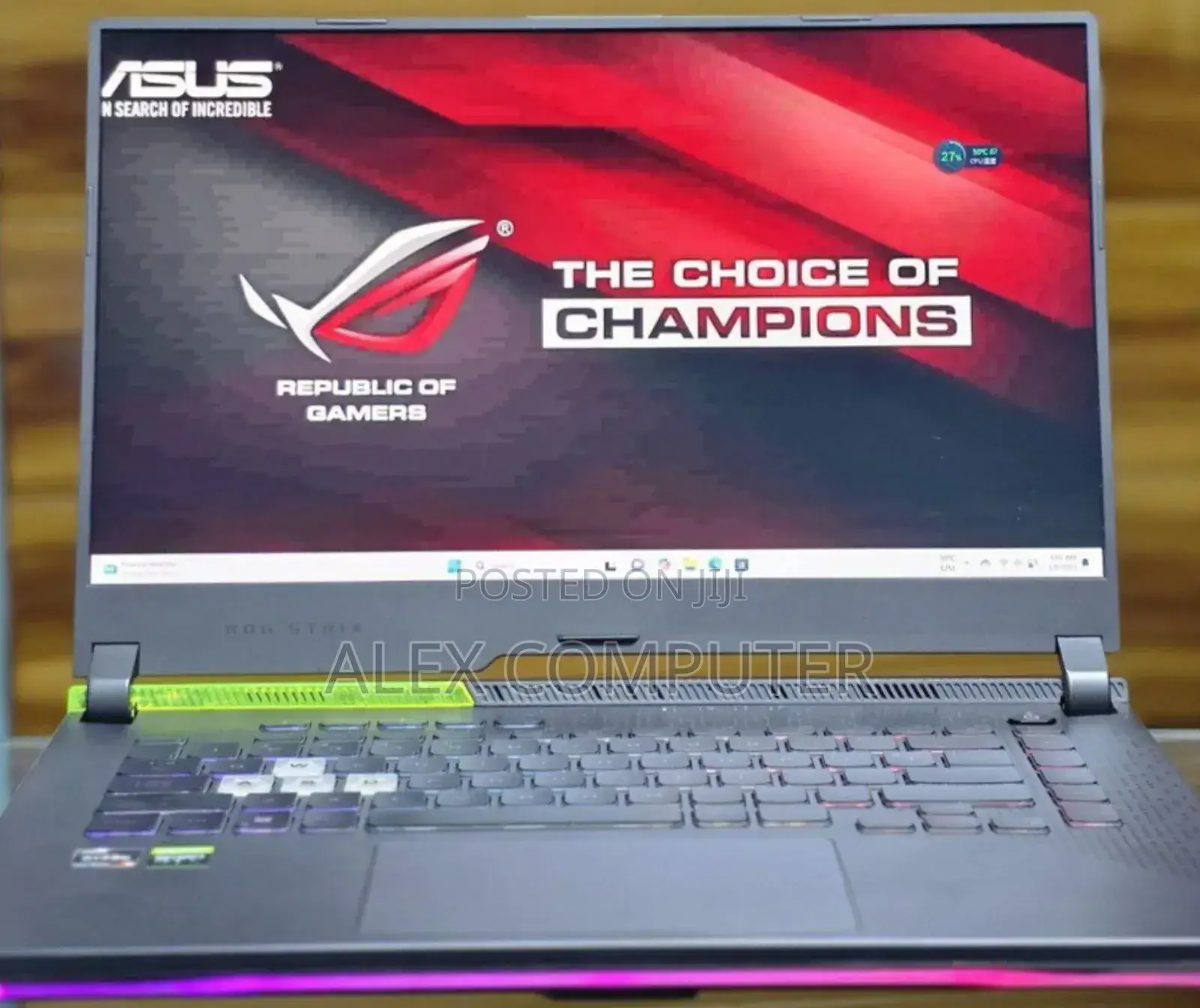 New Laptop Asus ROG Strix G15 16GB AMD Ryzen 9 SSD 1T