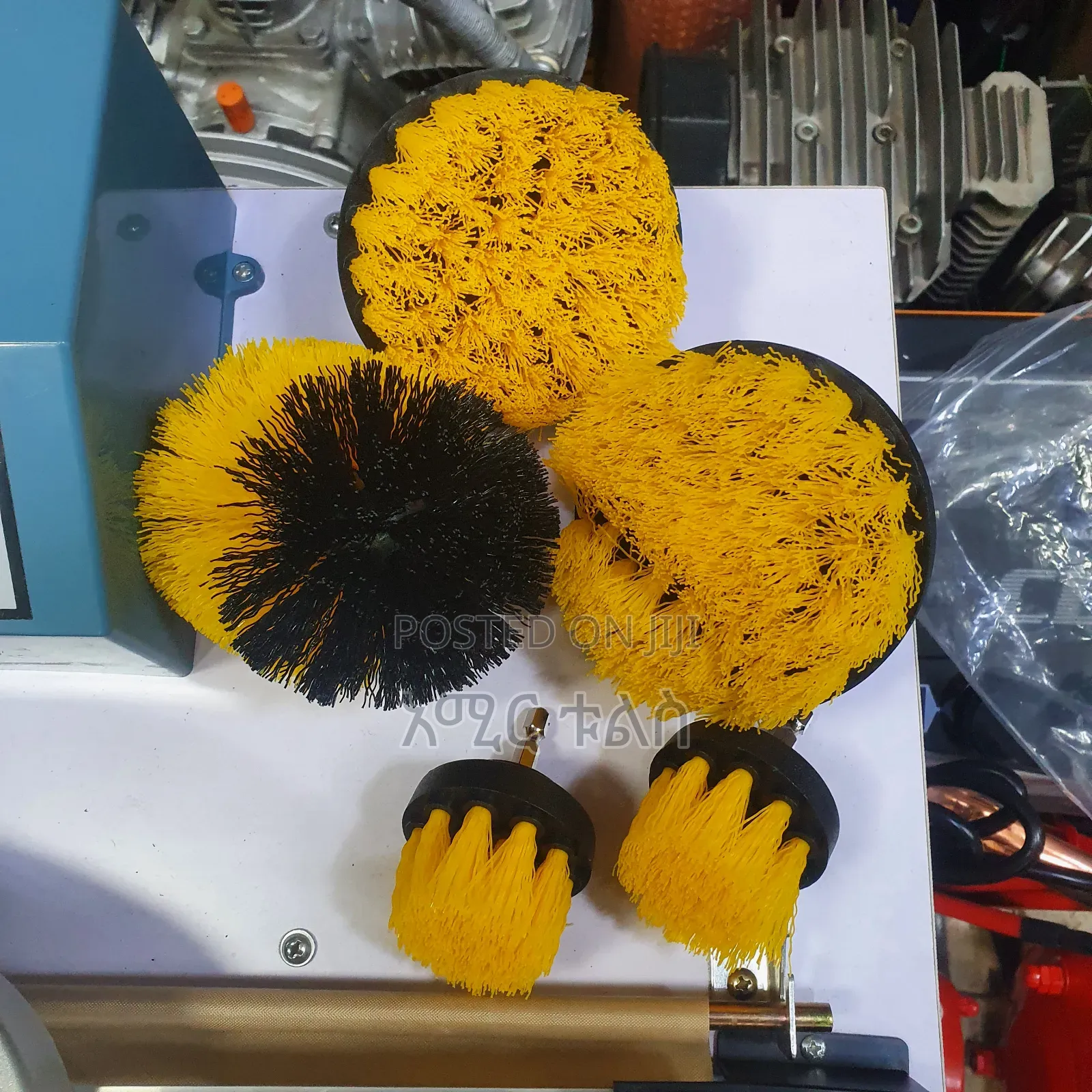 Drill Brush ማፅጃ ቡሩሽ