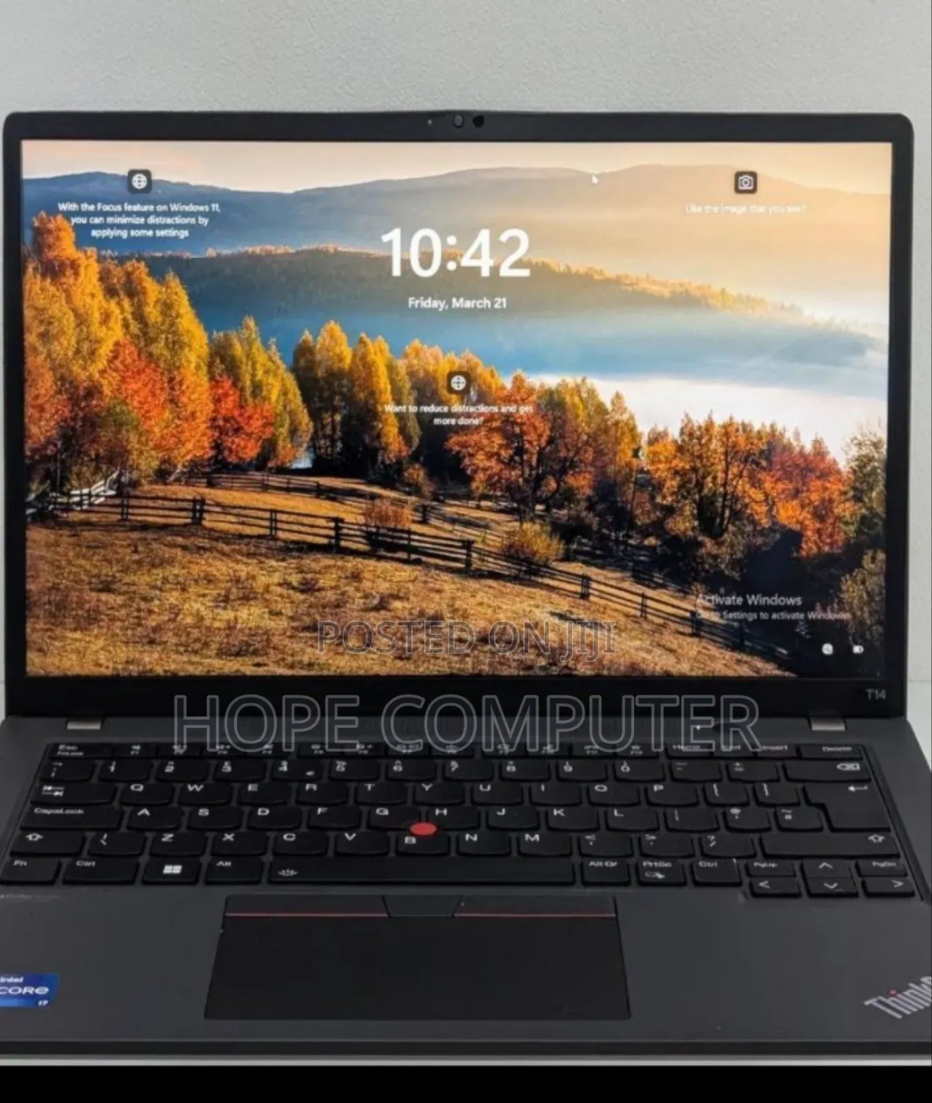 New Laptop Lenovo ThinkPad T14 16GB Intel Core I7 SSD 512GB