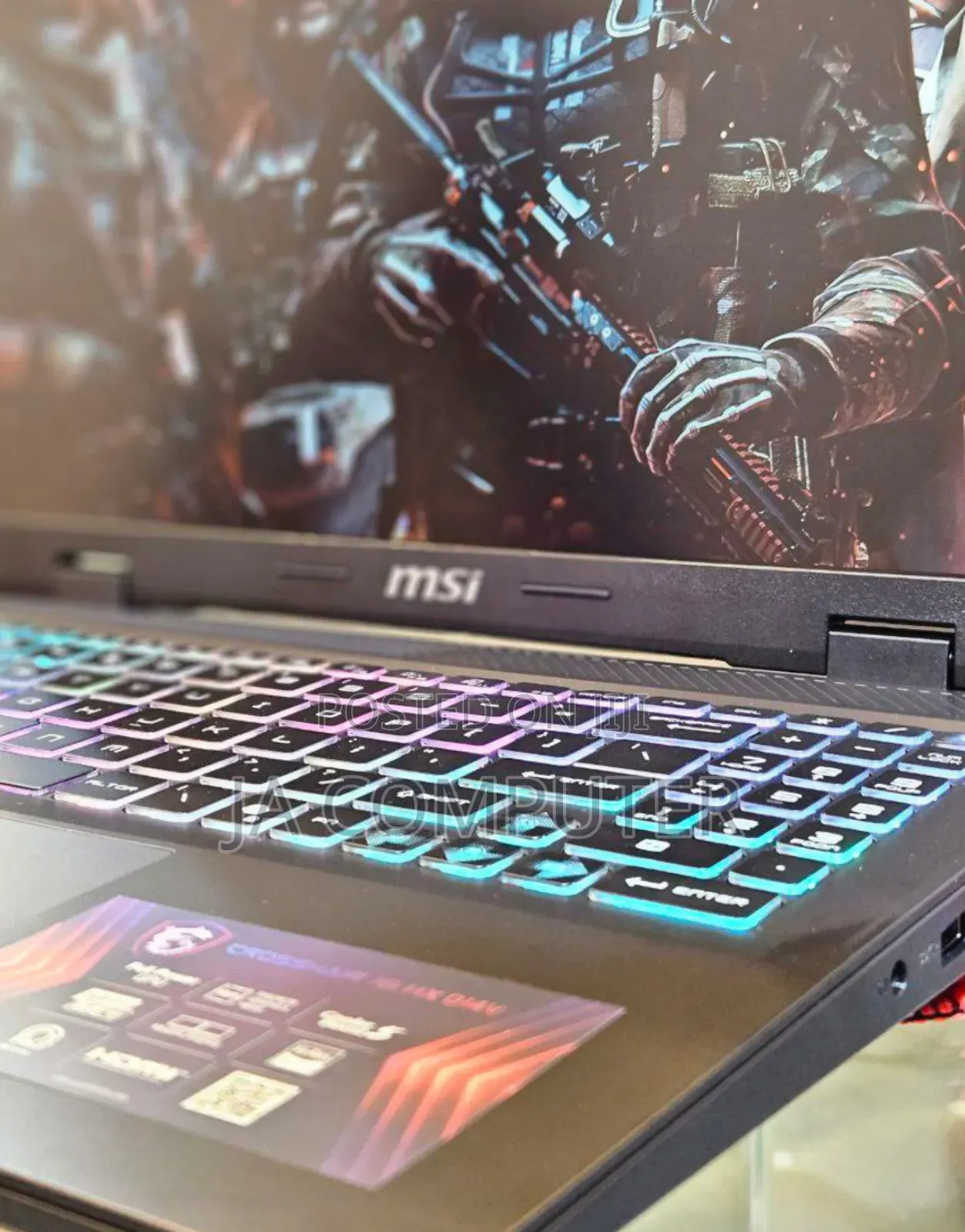 New Laptop MSI Crosshair 17 16GB Intel Core I7 SSD 1T