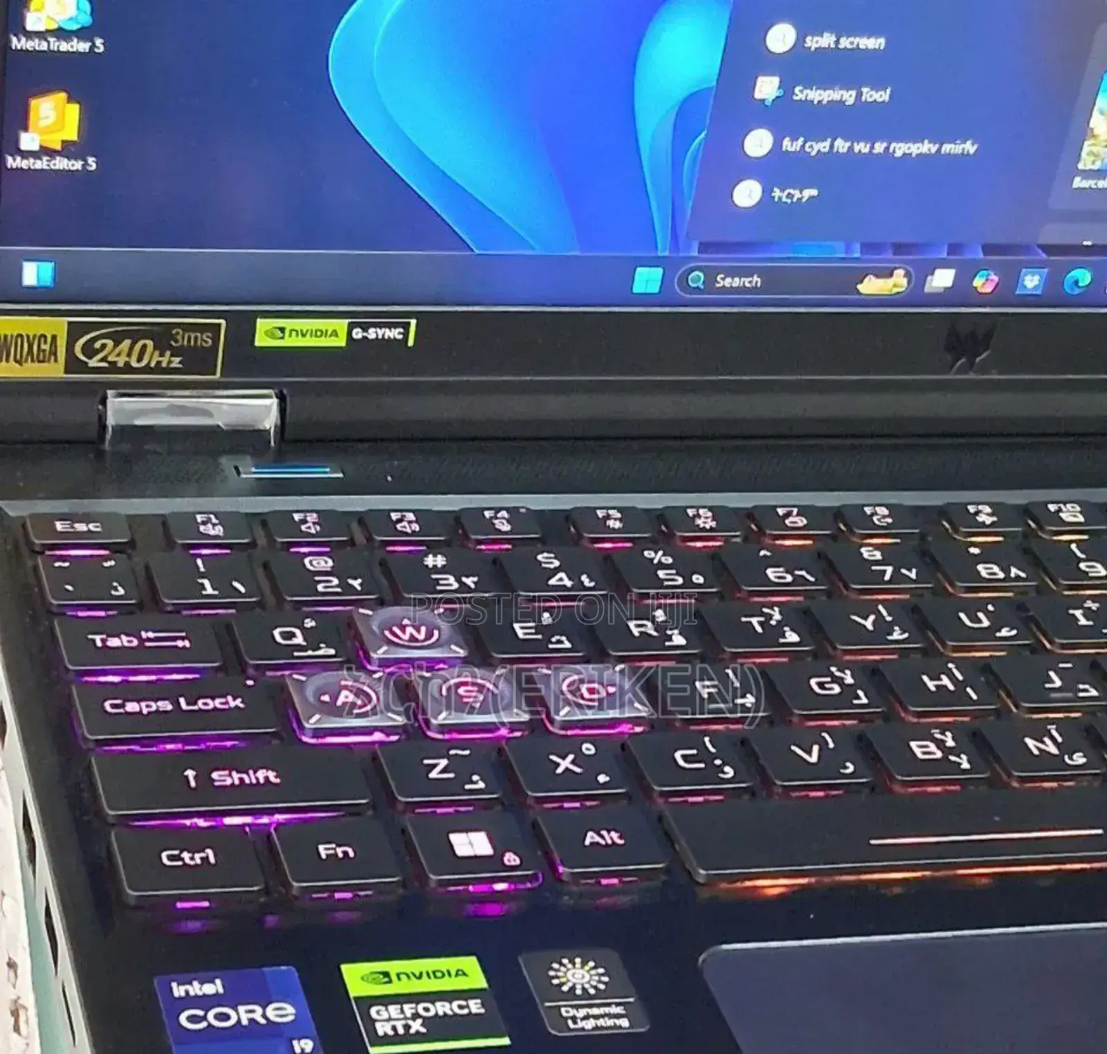 New Laptop Acer Predator Helios 16 32GB Intel Core I9 SSD 1T