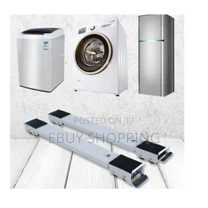 Photo - **Space-Saving Adjustable Stand – Fits Most Home