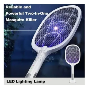 Photo - Powerful Electric Fly Killer Racket–Usb Charging Led Trap