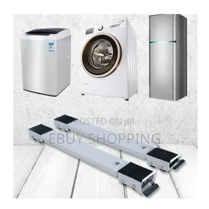 Photo - Durable Washing Machine Fridge Stand – Prevents Vibrations