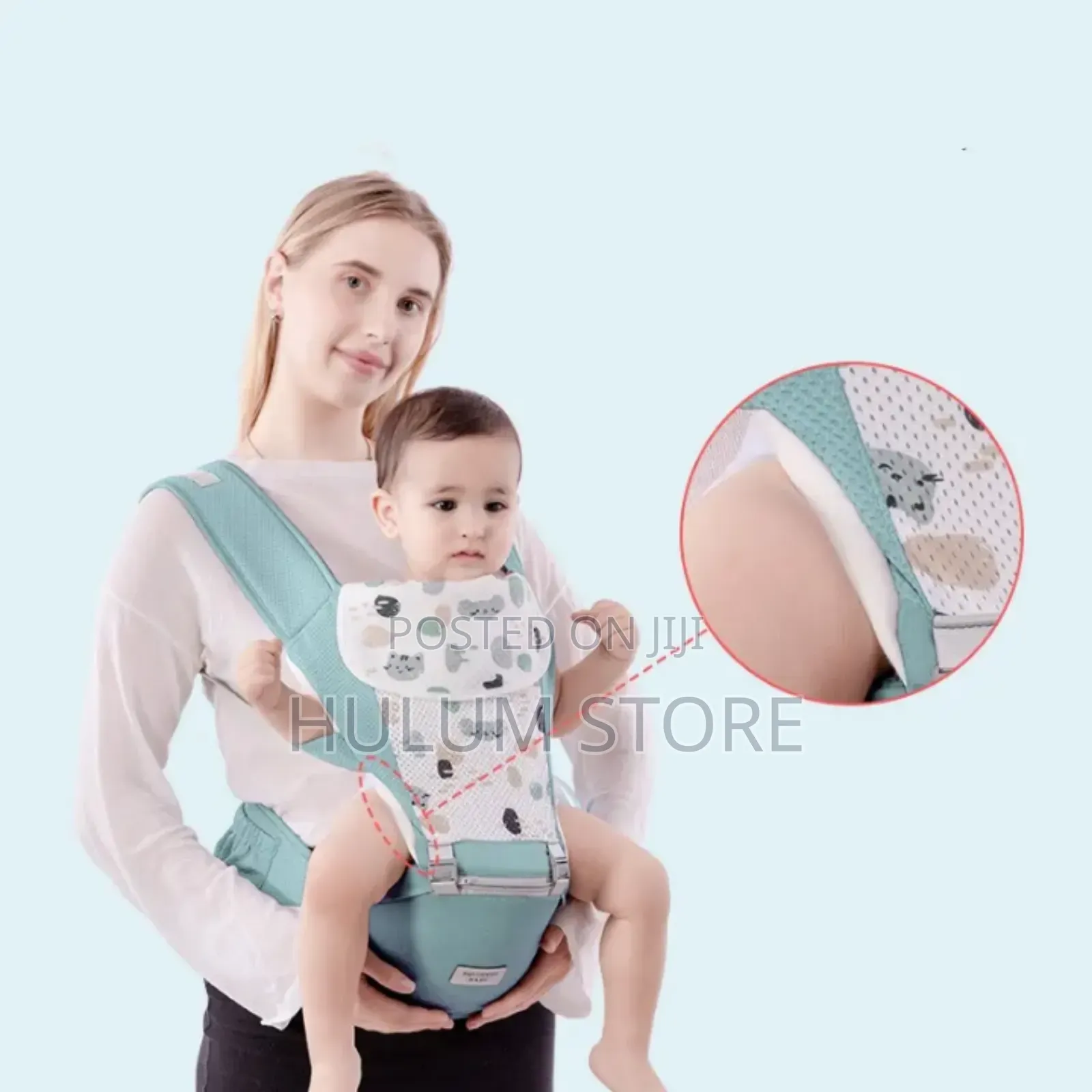 Multi Functional Baby Carrier With Hip Seat