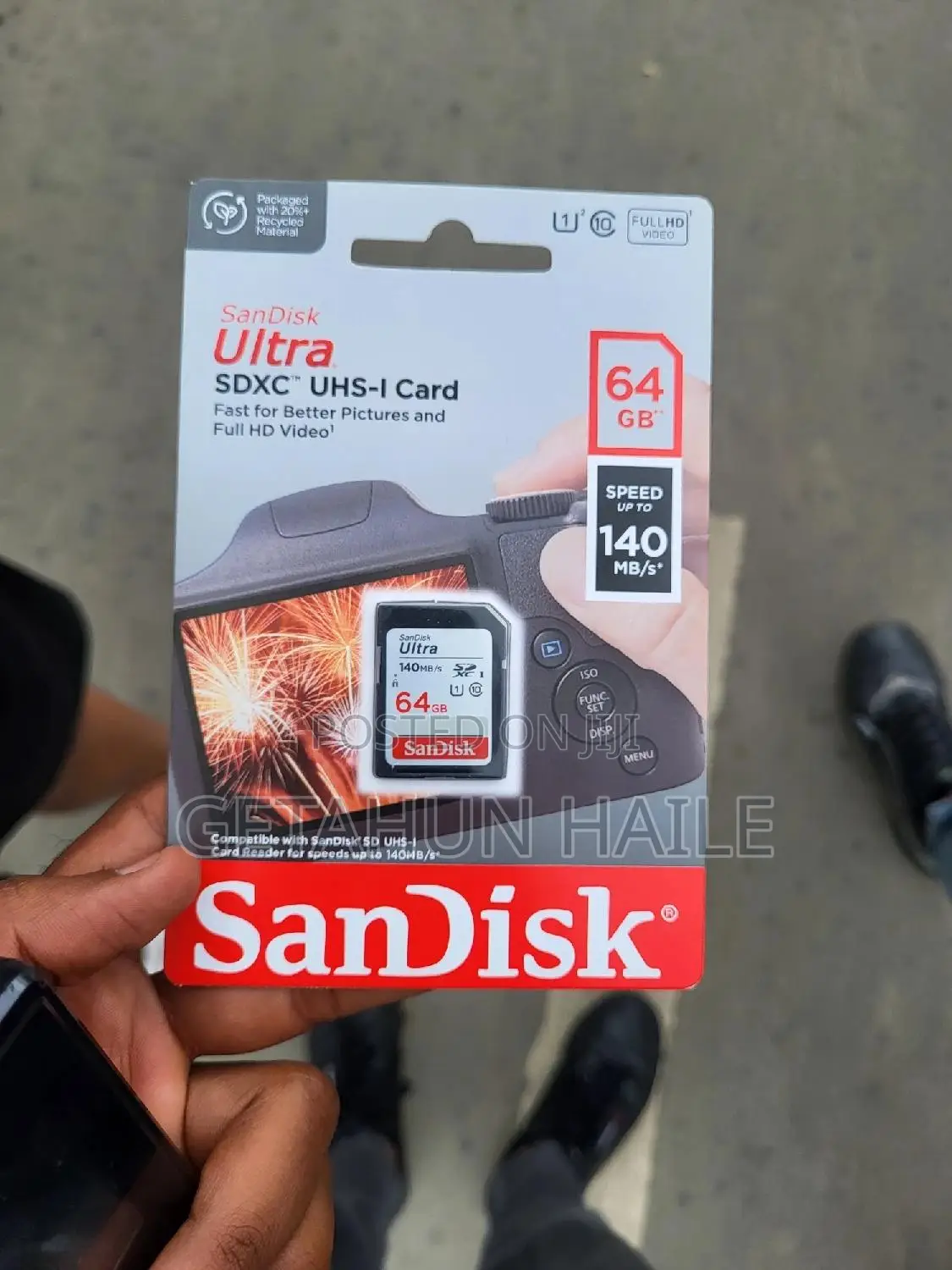 Sandisk Ultra Camera Memory Card 64gb