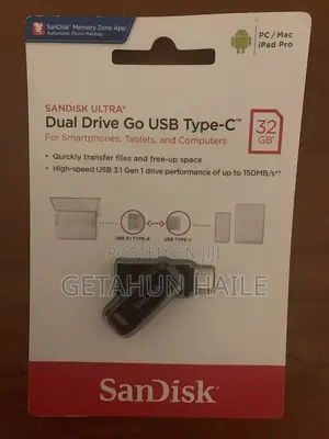 Photo - Sandisk 32gb Ultra Dual Drive Go Usb Type-C(Flash Otg 32gb