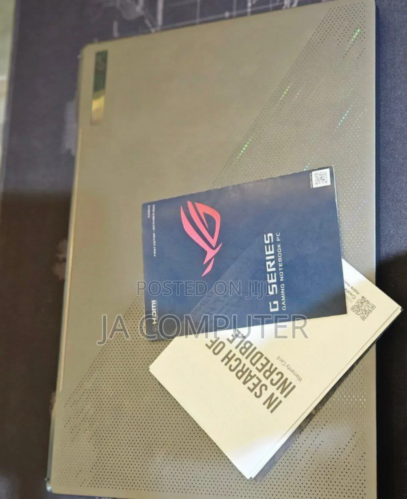 New Laptop Asus ROG Zephyrus G16 16GB Intel Core I7 SSD 512GB