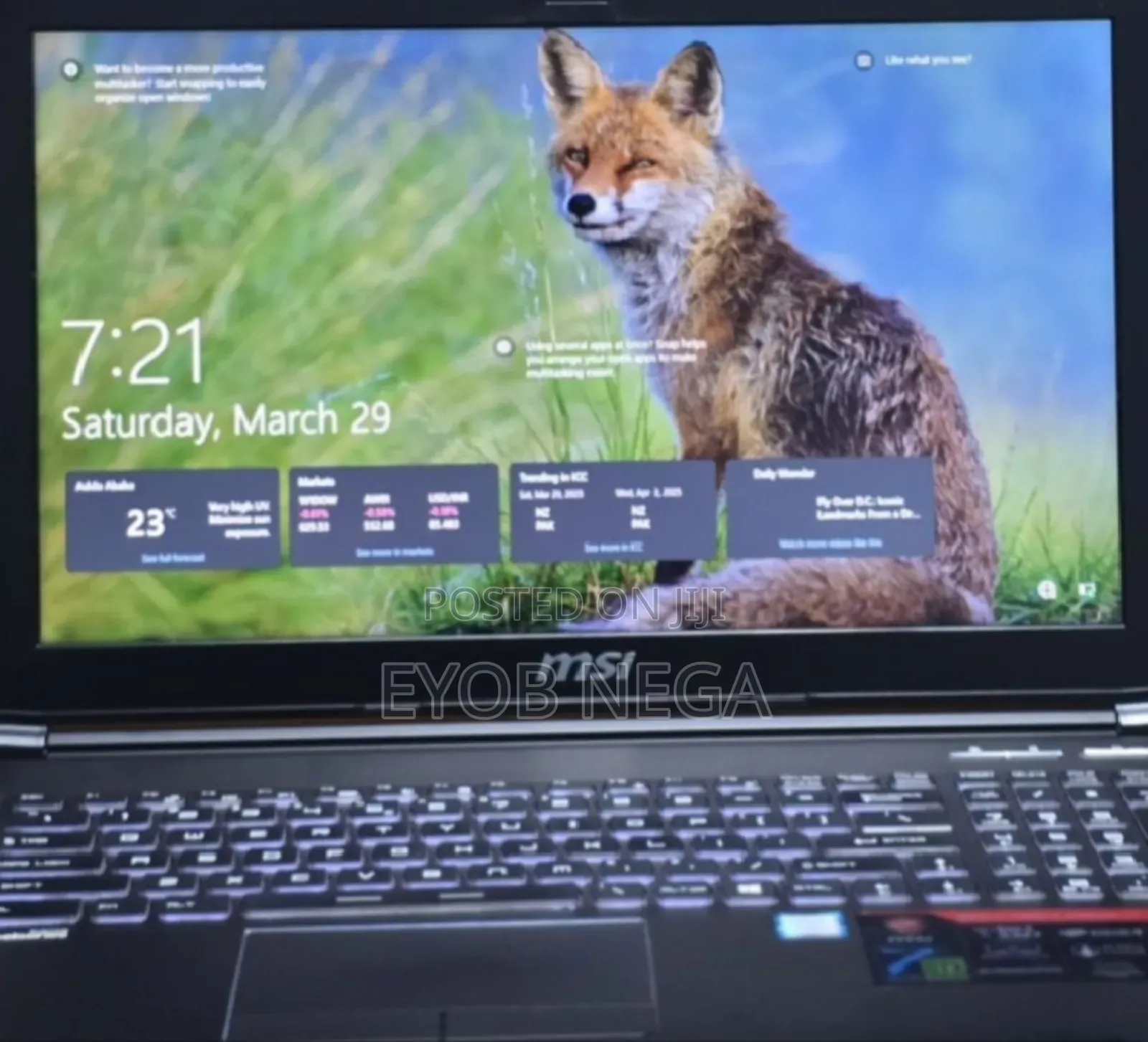 Laptop MSI GP75 Leopard 8GB Intel Core I5 HDD 1T