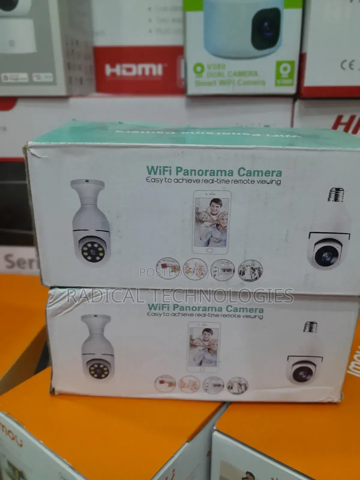 አምፖል 360° Security Camera Xiaomi Mi Hikvision Ezviz Imou Unv