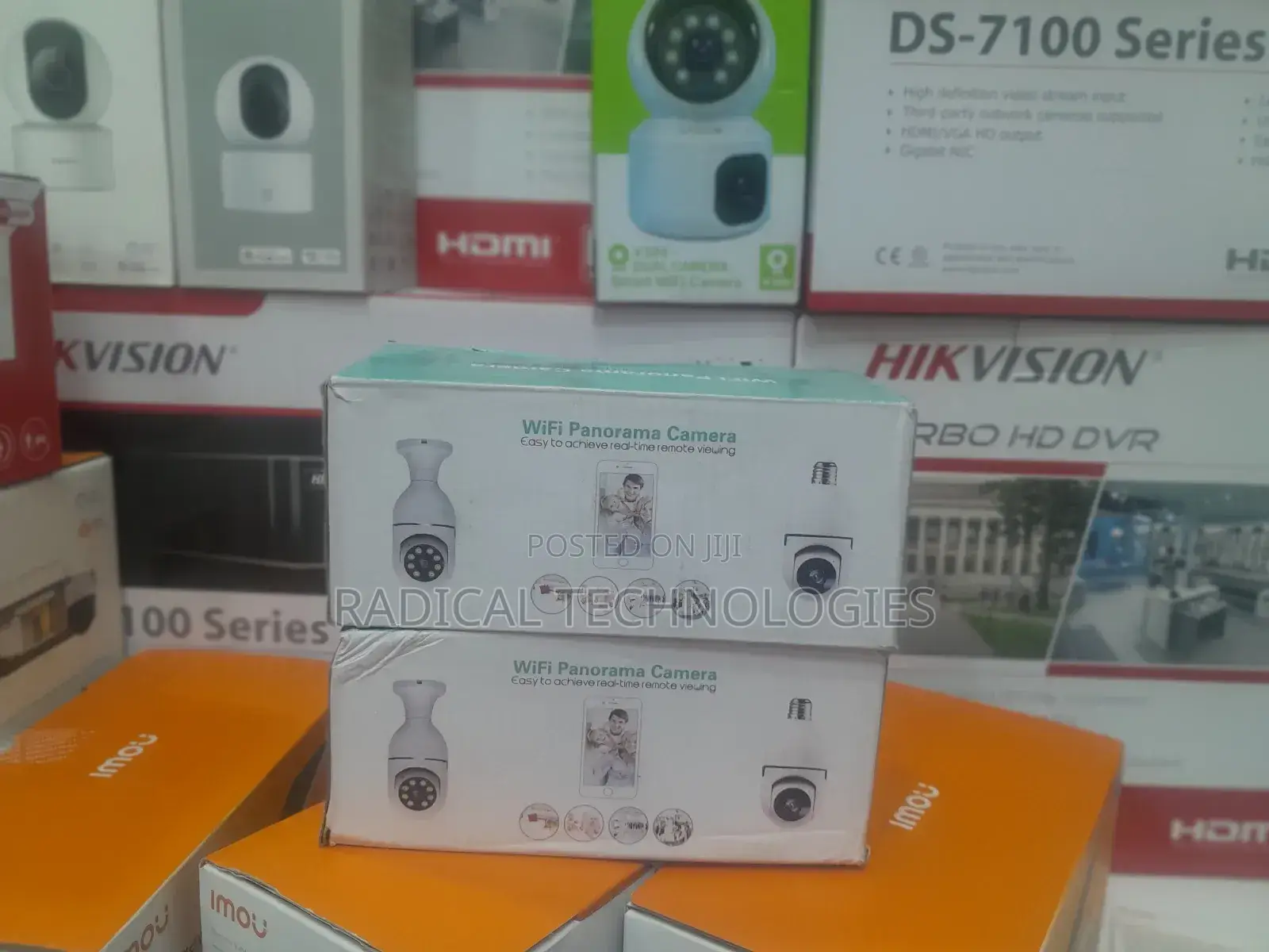 አምፖል 360° Security Camera Xiaomi Mi Hikvision Ezviz Imou Unv