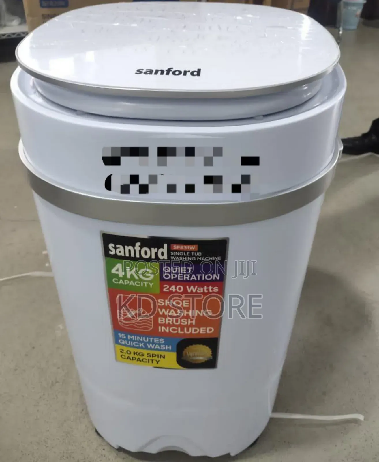 Sanford Mini Washing Machine 4 Kg