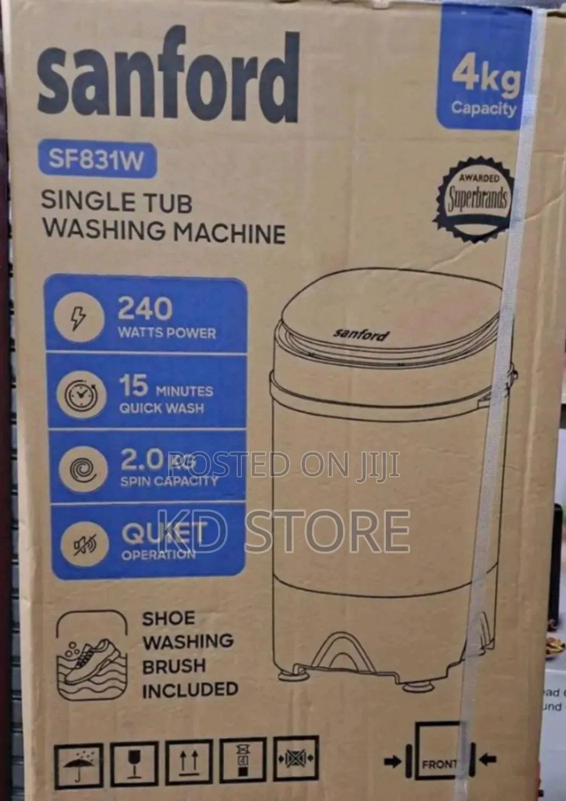 Sanford Mini Washing Machine 4 Kg