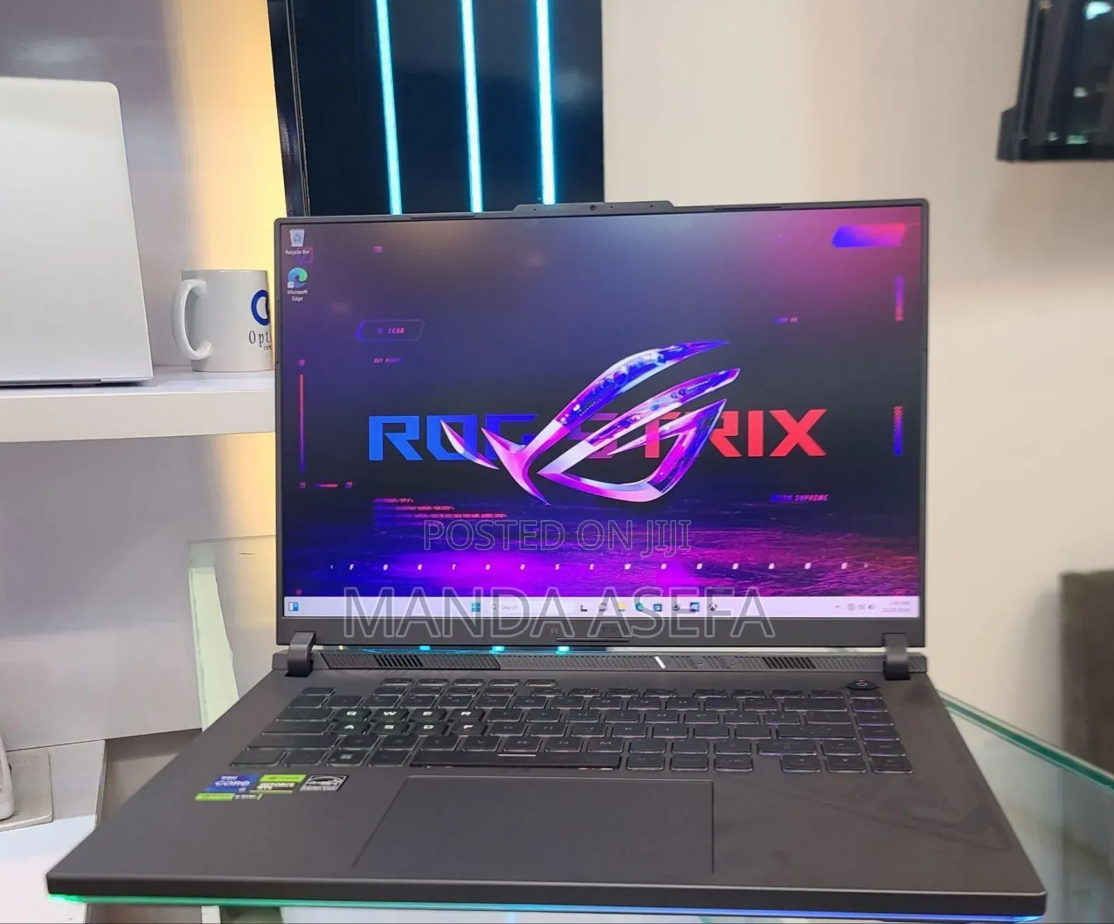 New Laptop Asus ROG Strix G16 G614 16GB Intel Core I7 SSD 1T
