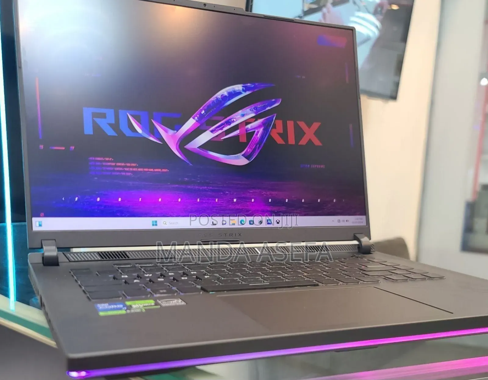 New Laptop Asus ROG Strix G16 G614 16GB Intel Core I7 SSD 1T