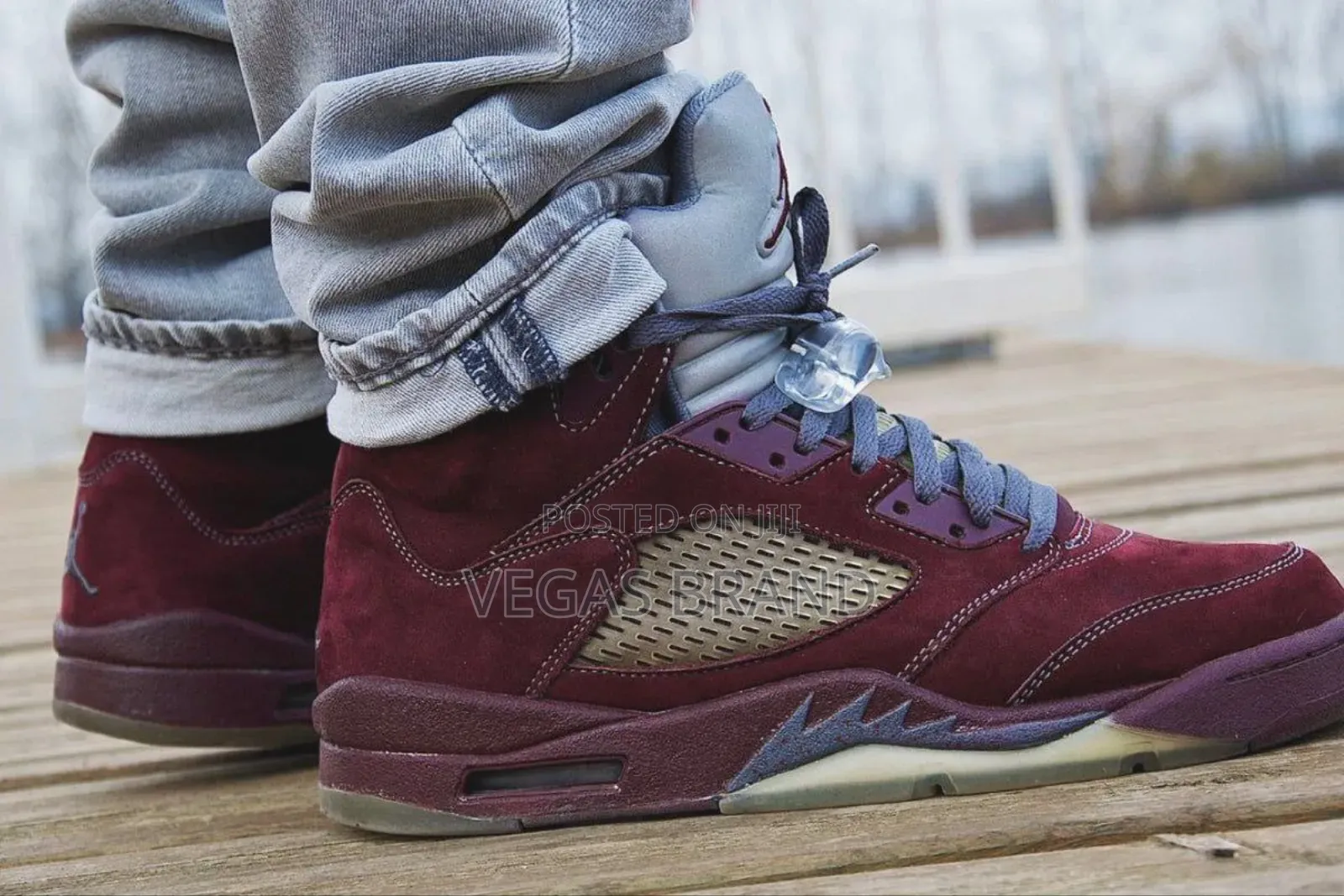 Air Jordan 5 Retro Se Burgundy Super Master Quality Shoes