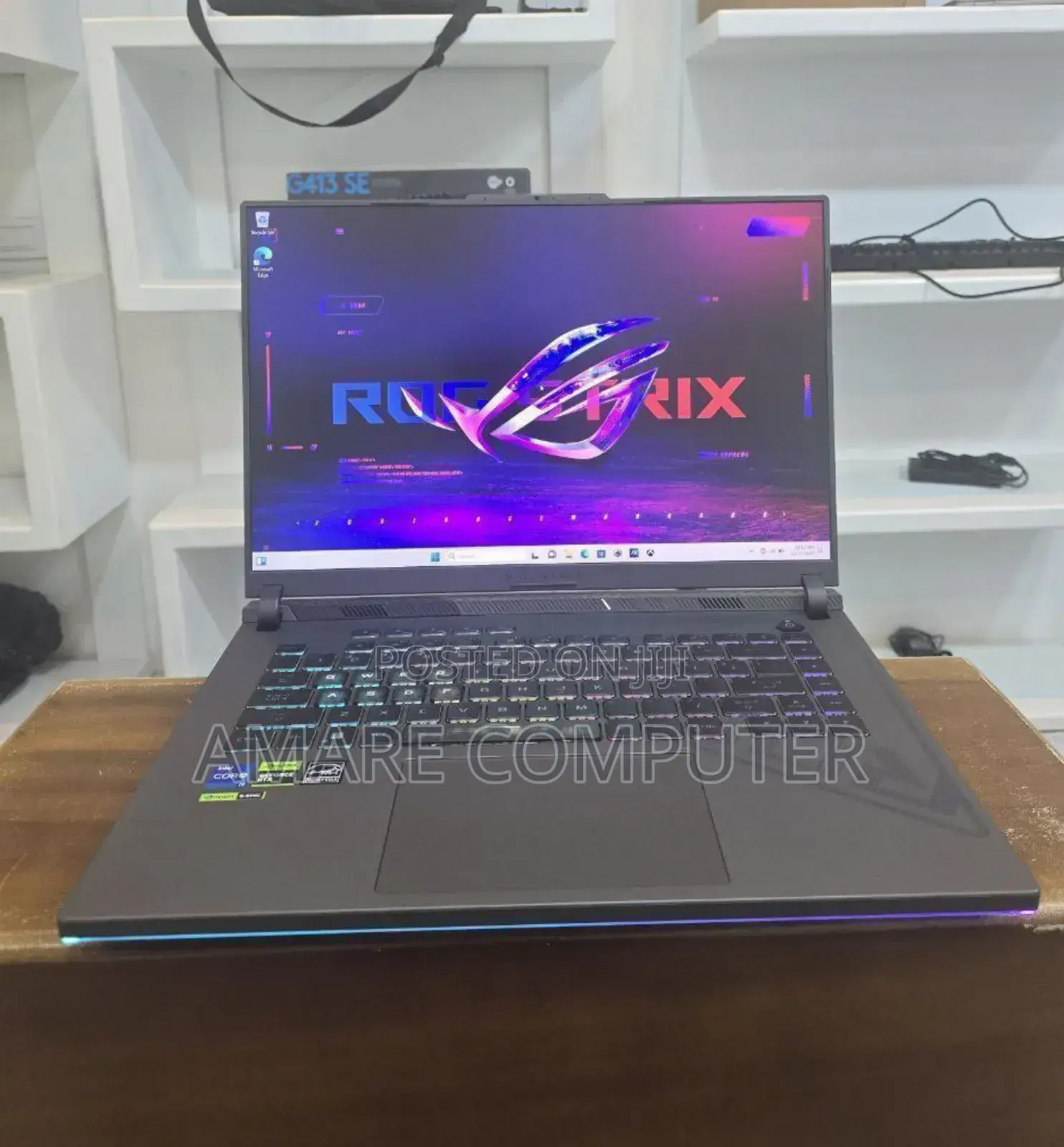 New Laptop Asus ROG Strix G16 G614 16GB Intel Core I7 SSD 1T