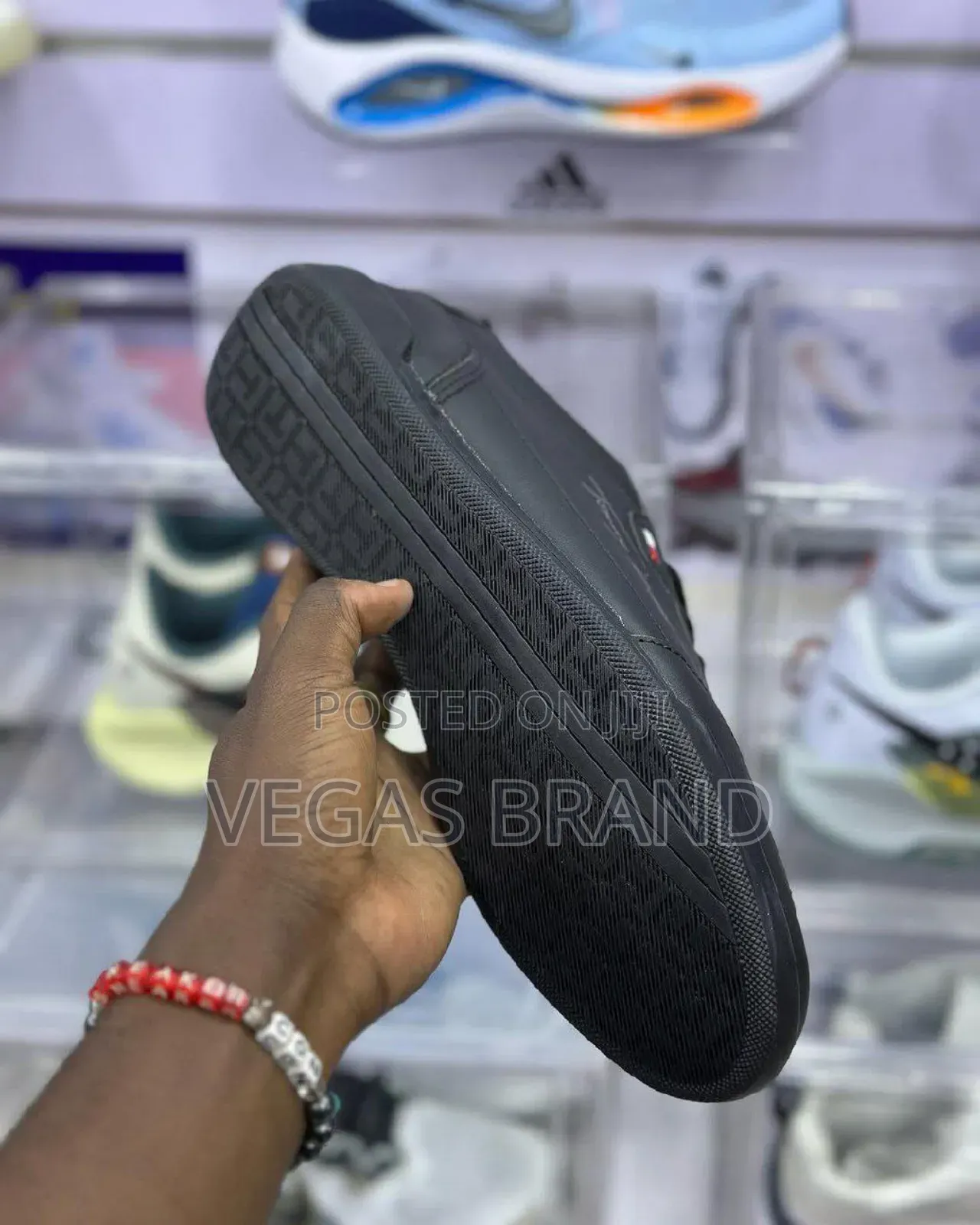 Tommy Hilfiger Triple Black Master Quality Shoes