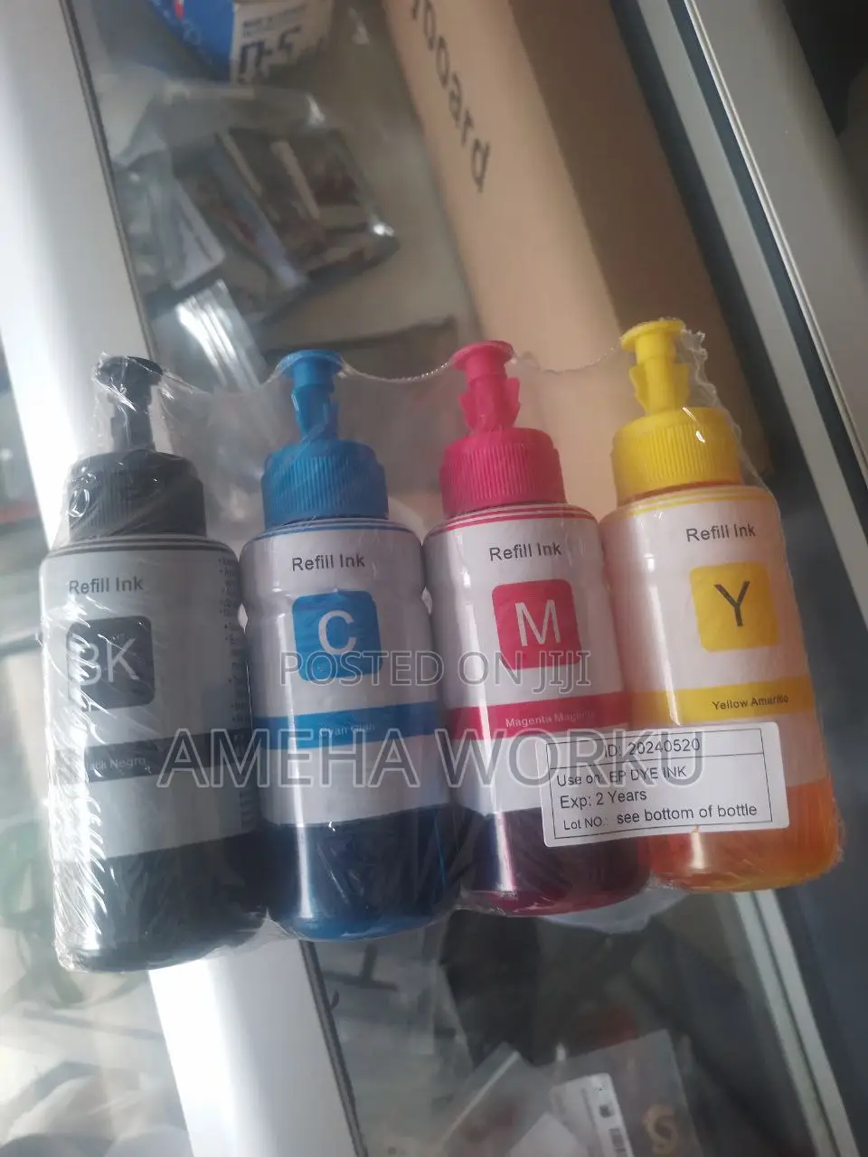 Epson Printer Ink (የፕሪንተር ቀለም) Exp 2 Year