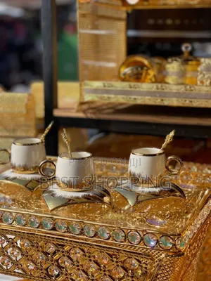 Coffee Ceramic Set 12 PCS ቡና ሴት