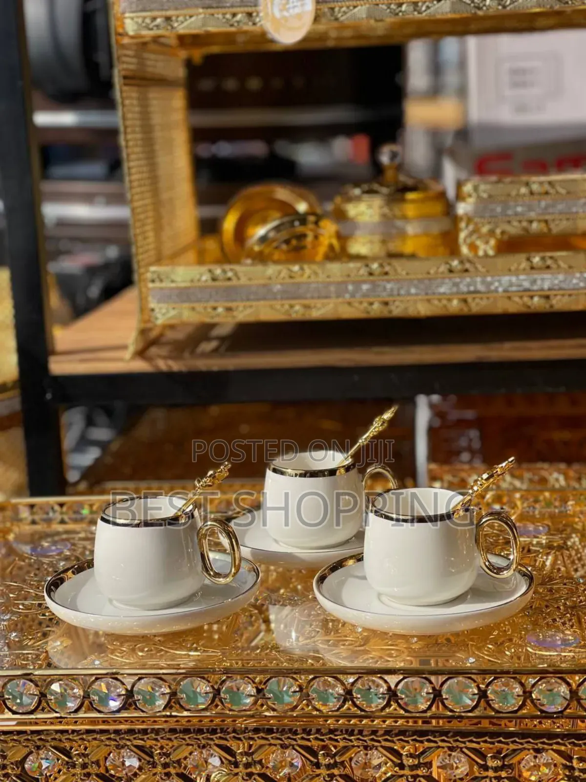 Coffee Ceramic Set 12 PCS ቡና ሴት