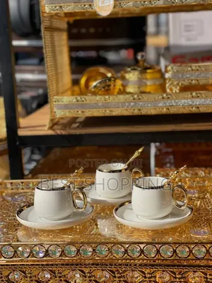 Coffee Ceramic Set 12 PCS ቡና ሴት