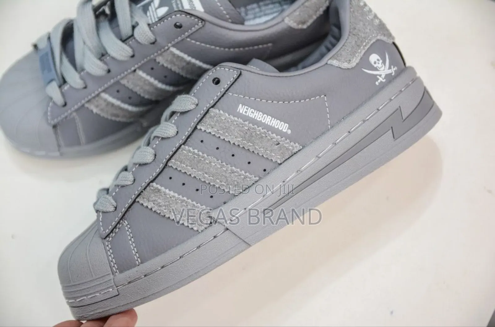 Adidas Super Star Cement Gray Master Quality Shoes