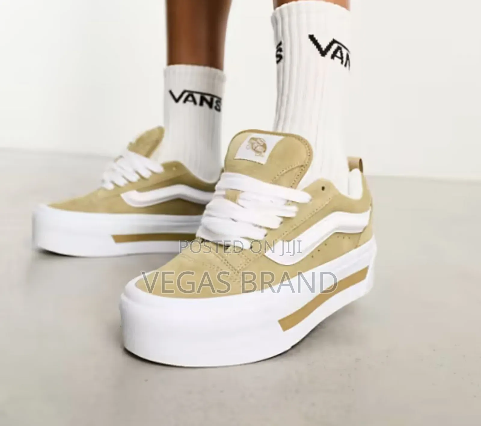 Vans Old School Knu Cream Super Master Quality Shoes