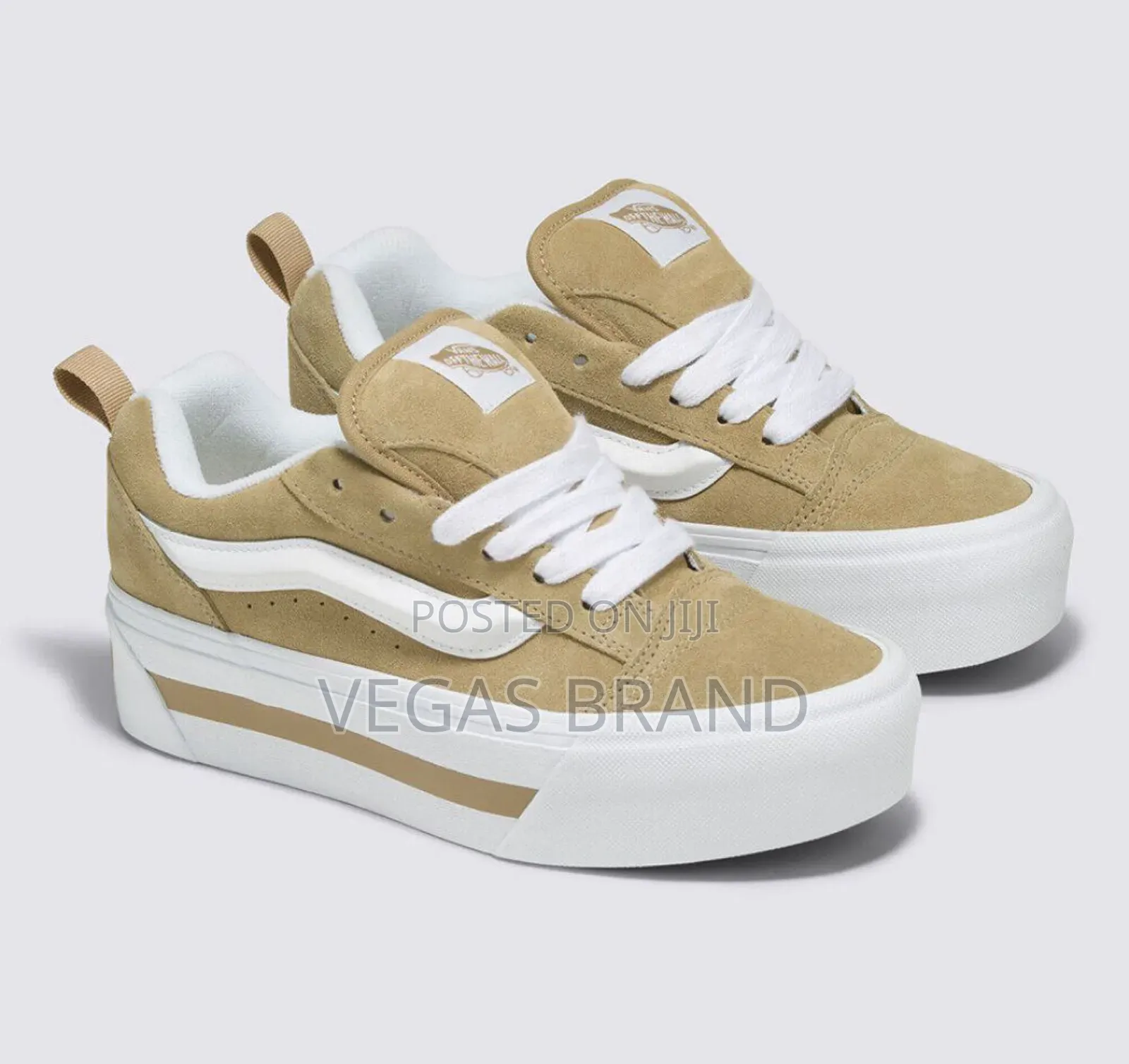 Vans Old School Knu Cream Super Master Quality Shoes