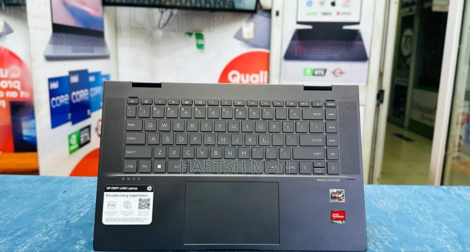 New Laptop HP Envy X360 16GB AMD Ryzen 7 SSD 512GB