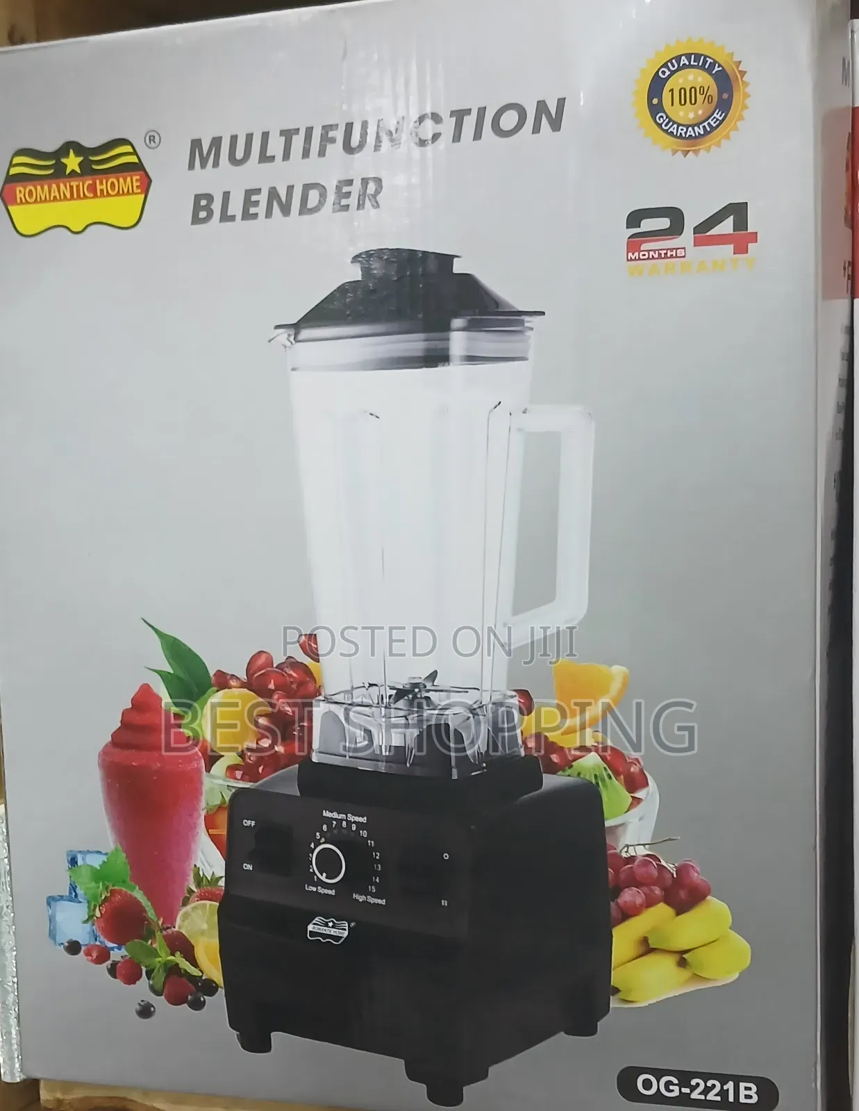 Romantic Home Commercial Heavy Blender 2 Liter Garmany Model