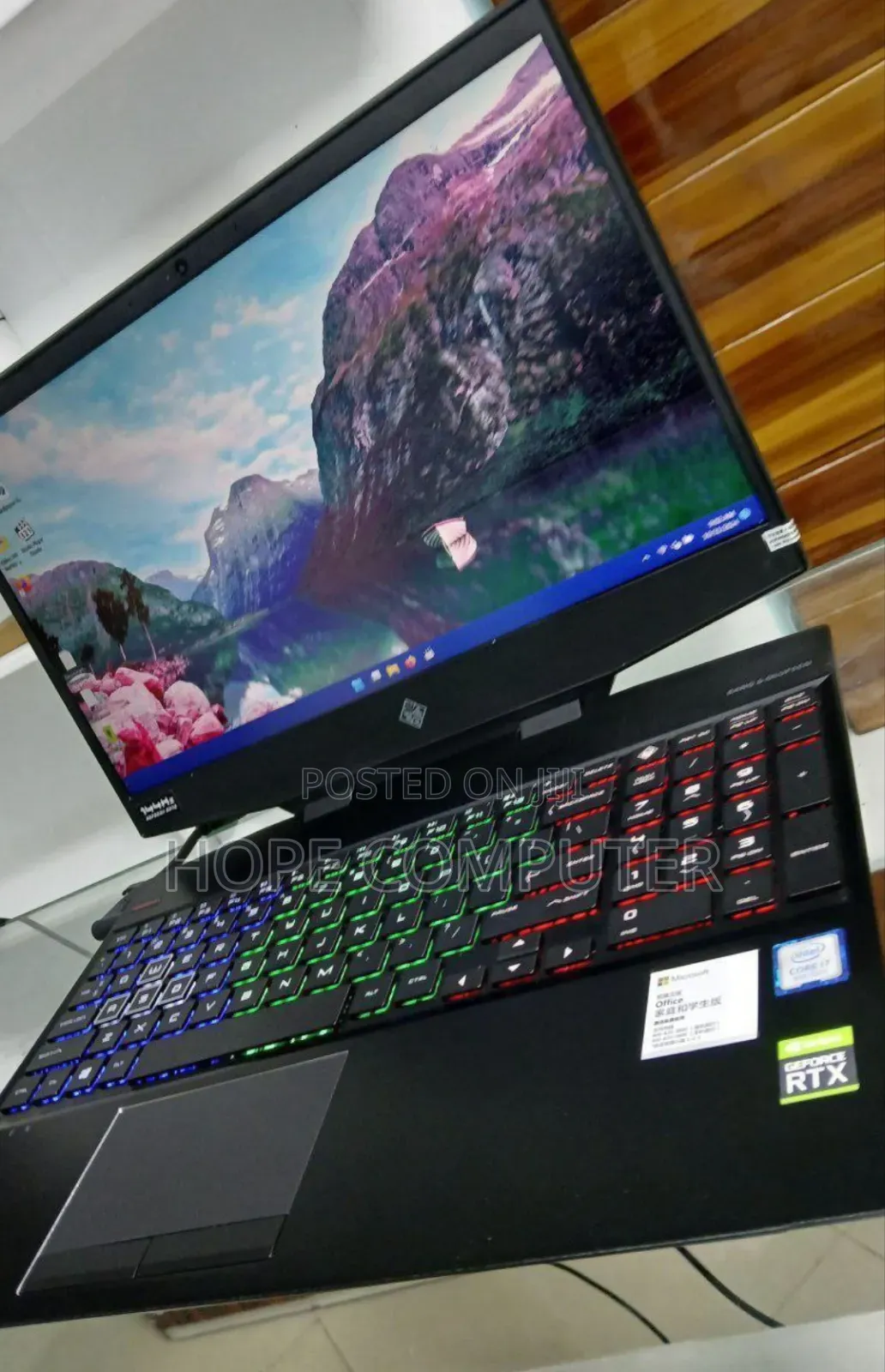 New Laptop HP Omen 15 16GB Intel Core I7 SSD 1T