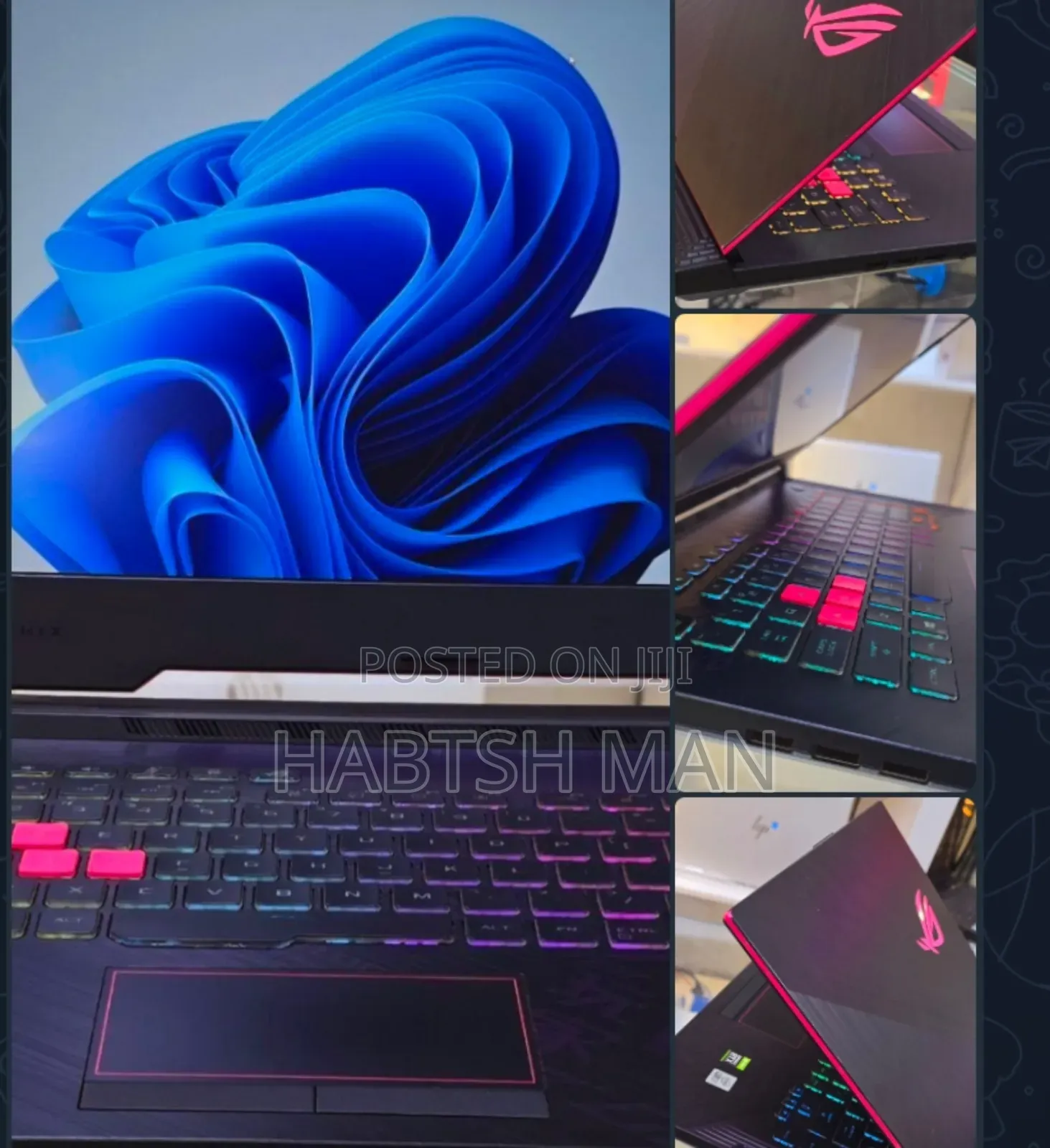 New Laptop Asus ROG Strix G15 16GB Intel Core I7 SSD 1T