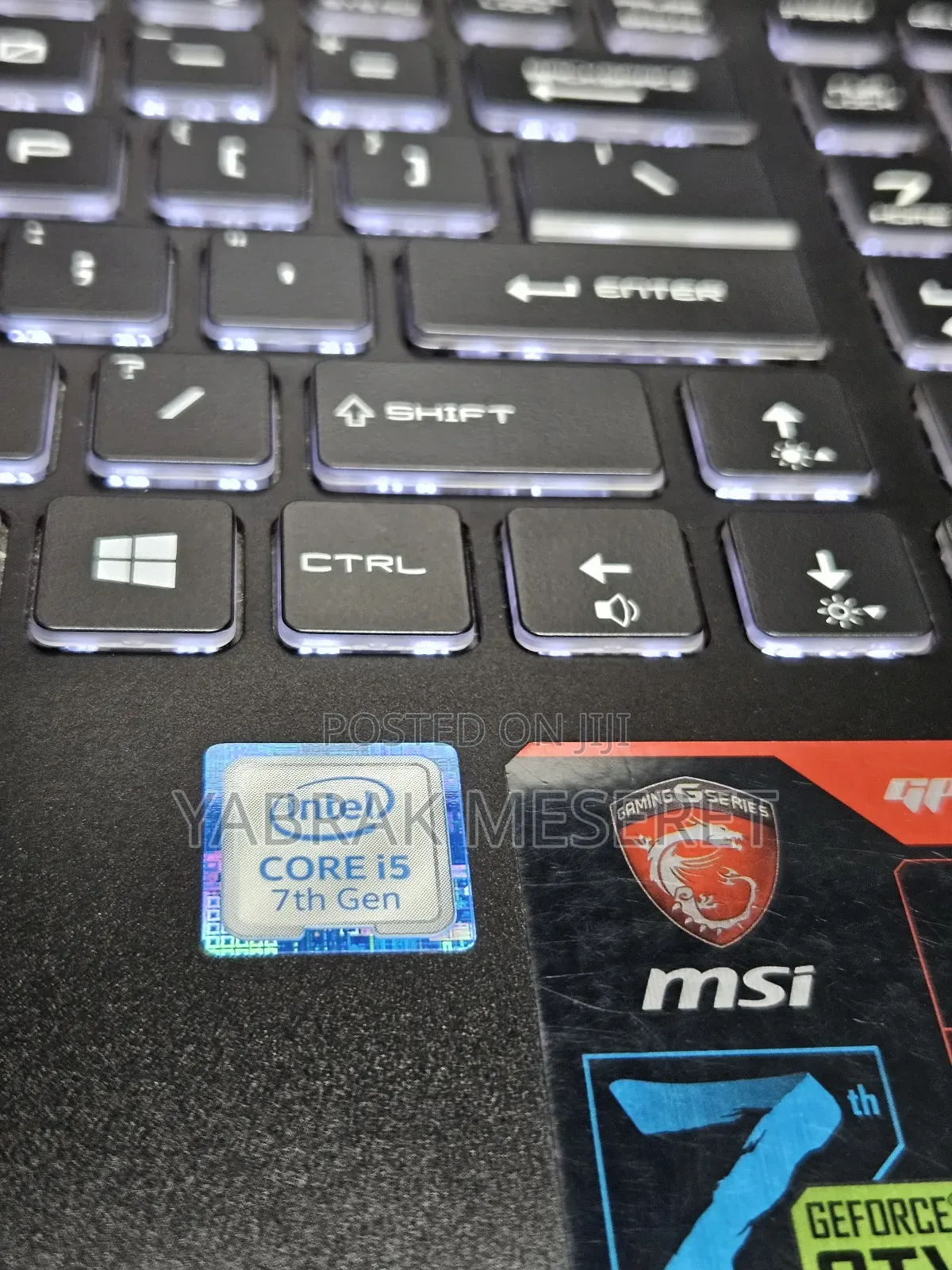 New Laptop MSI 8GB Intel Core I5 HDD 1T