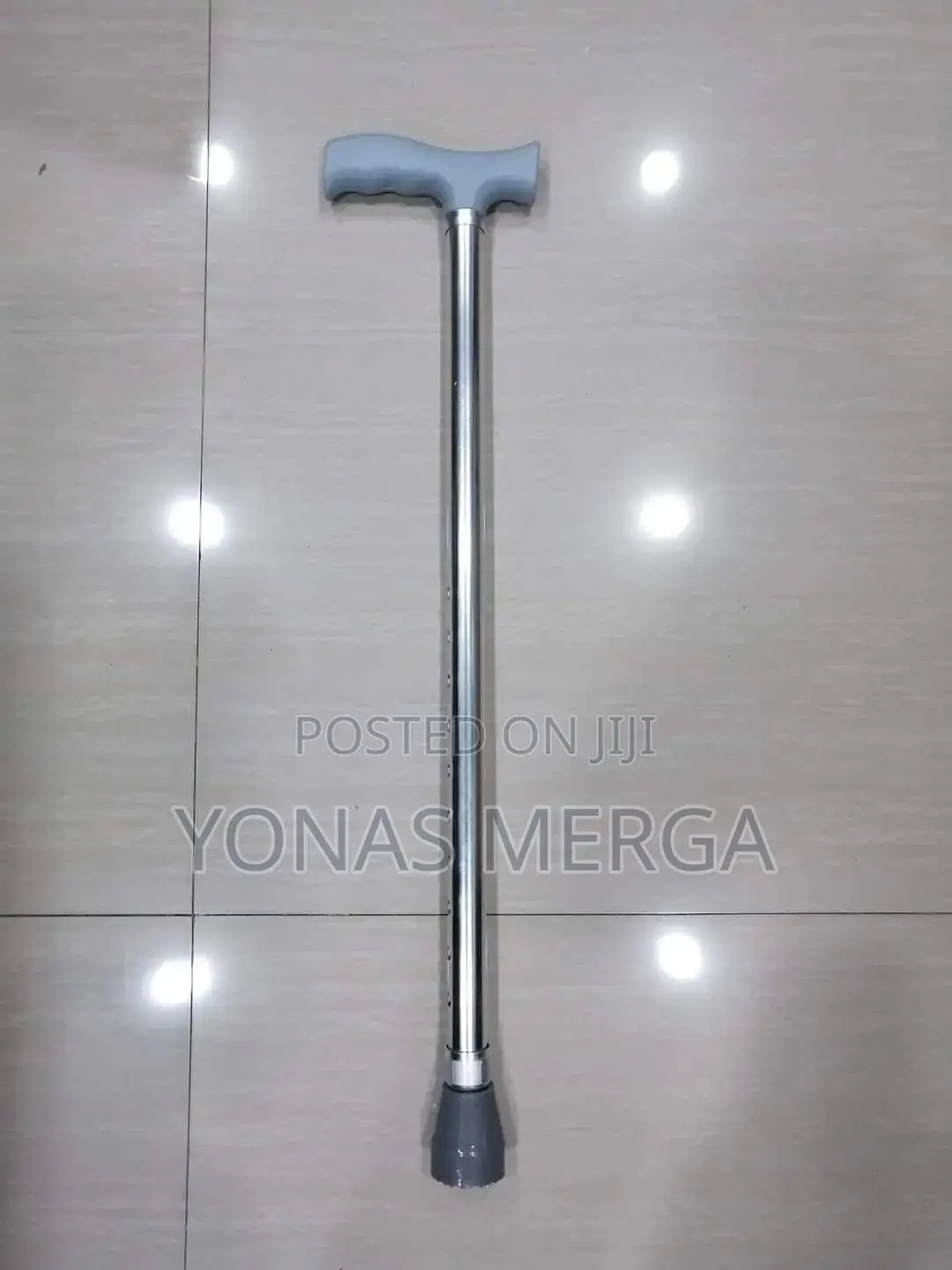 Medvision Brown Fold Walking Stick for Unisex Home Outdoor