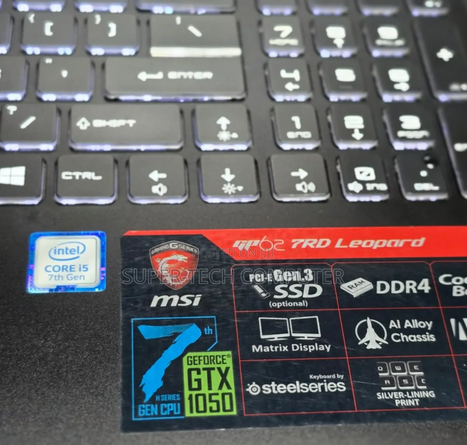 New Laptop MSI CR460 8GB Intel Core I5 SSD 1T