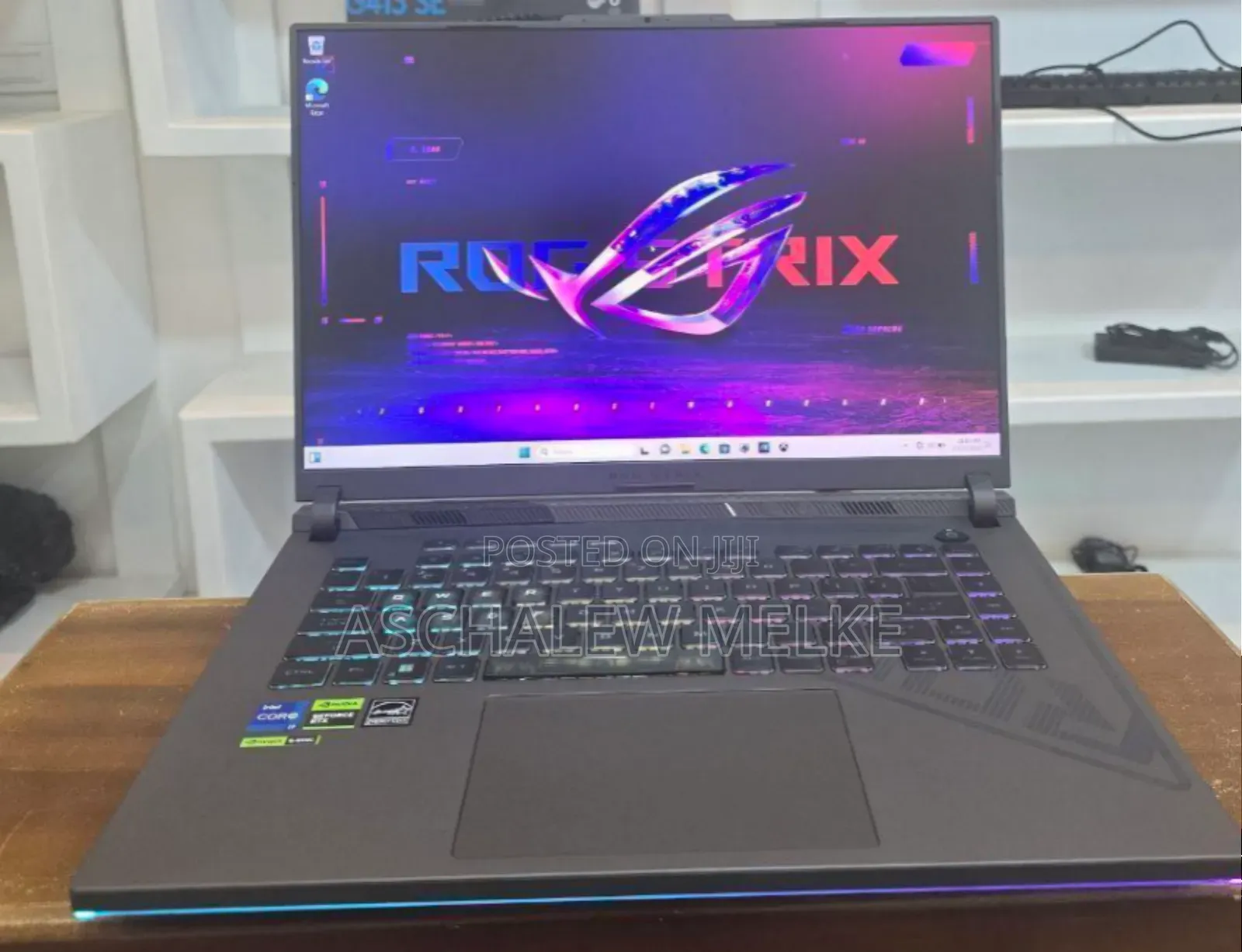 New Laptop Asus ROG Strix G16 G614 16GB Intel Core I7 SSD 1T